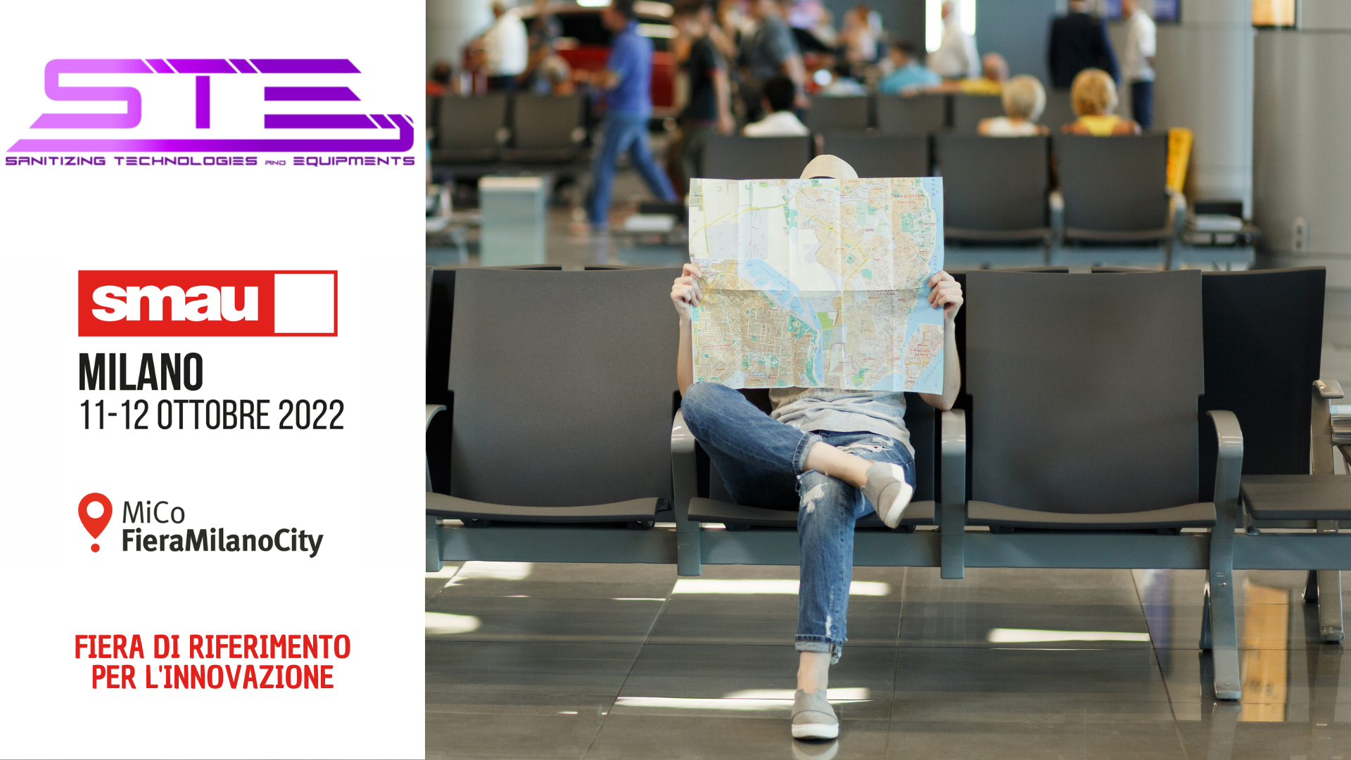 STE - Sanitizing Technologies and Equipments a SMAU Milano: innoviamo il concetto di sanificazione