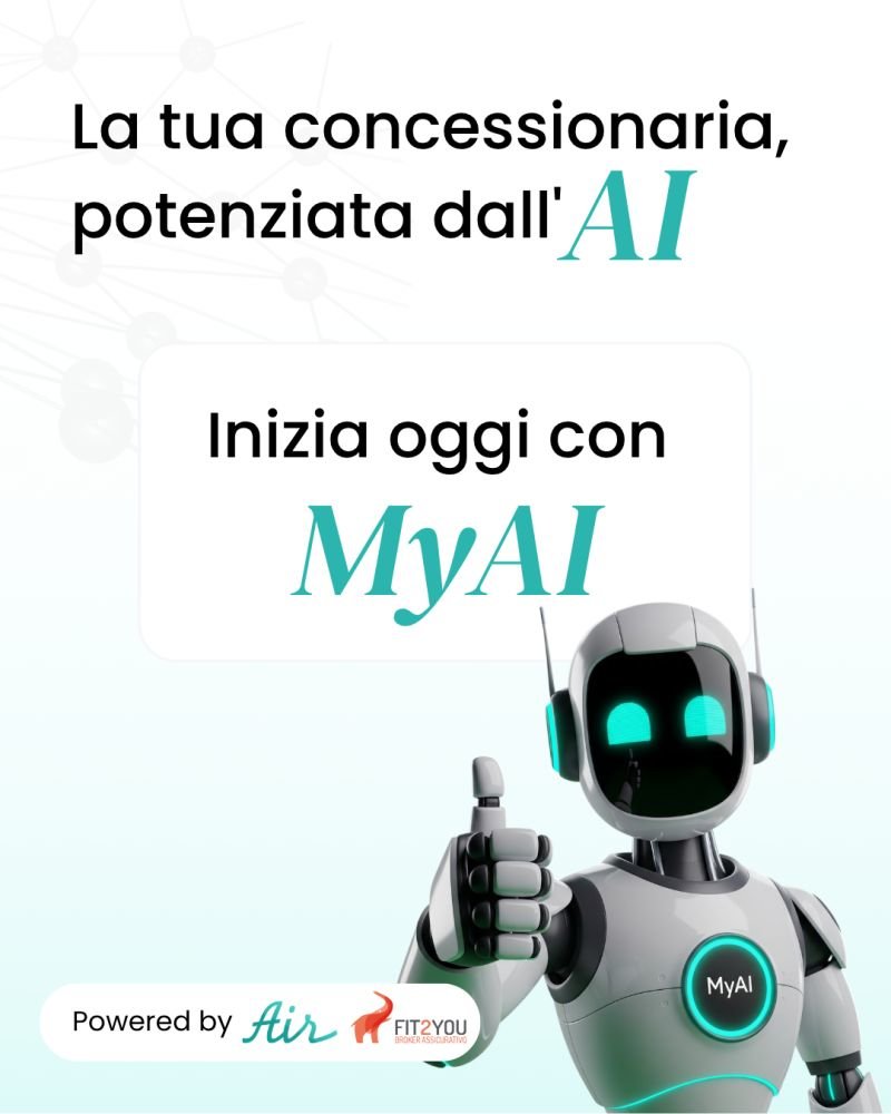 L’agente AI per l’automotive: Fit2You Broker e Air-Connected Mobility presentano MyAI