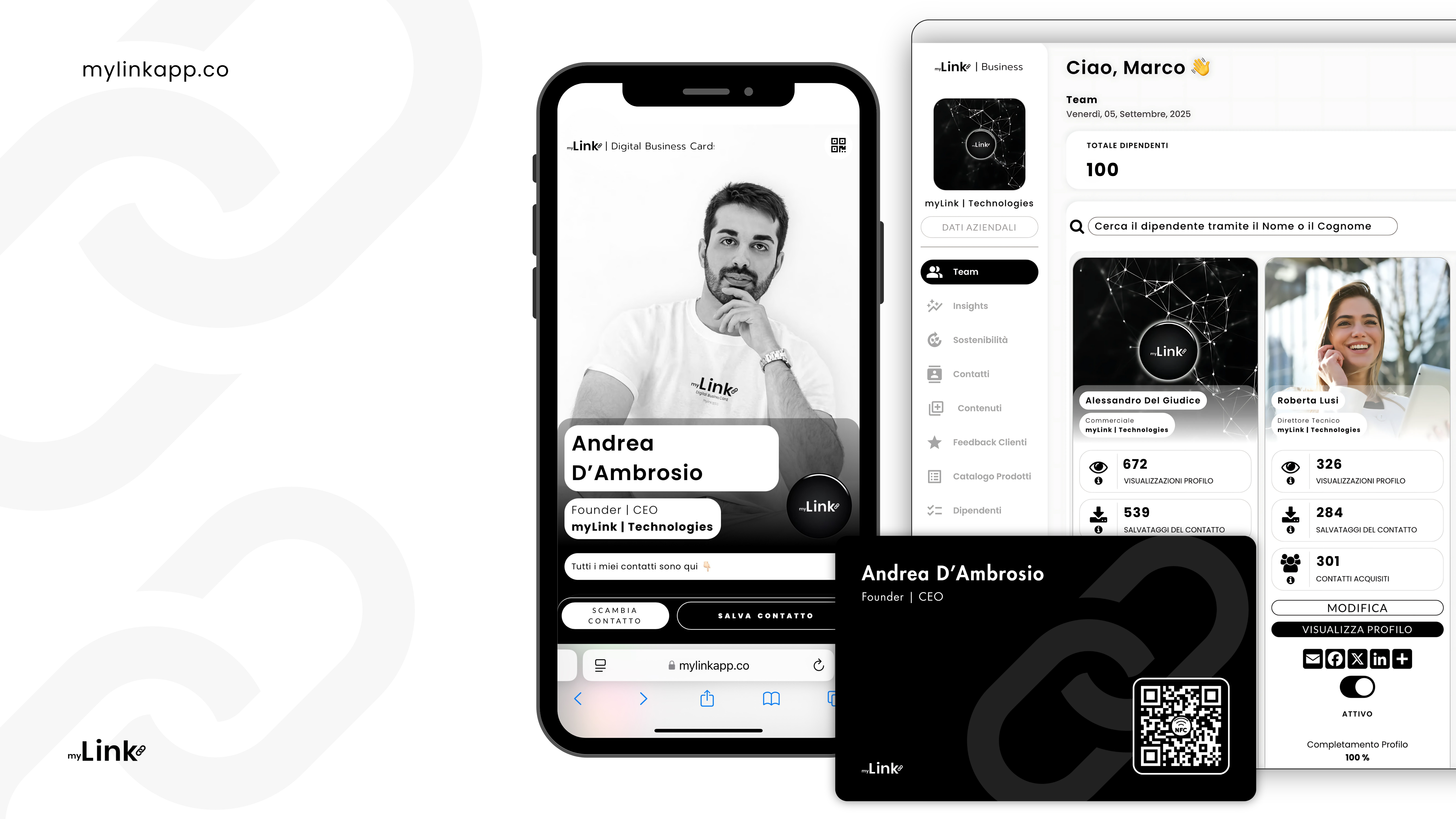 myLink rivoluziona il networking con la Digital Business Card