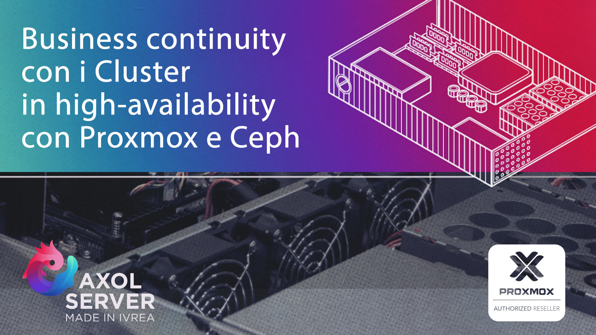 AXOL Server: l’eccellenza italiana dei cluster server Proxmox alle Officine ICO Olivetti