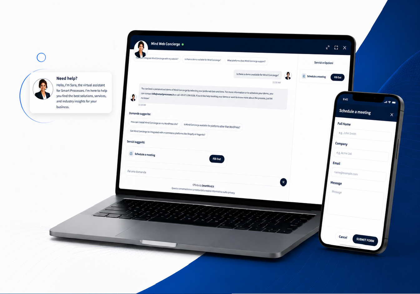 Smart Processes presenta Mind Concierge a SMAU Milano 2026