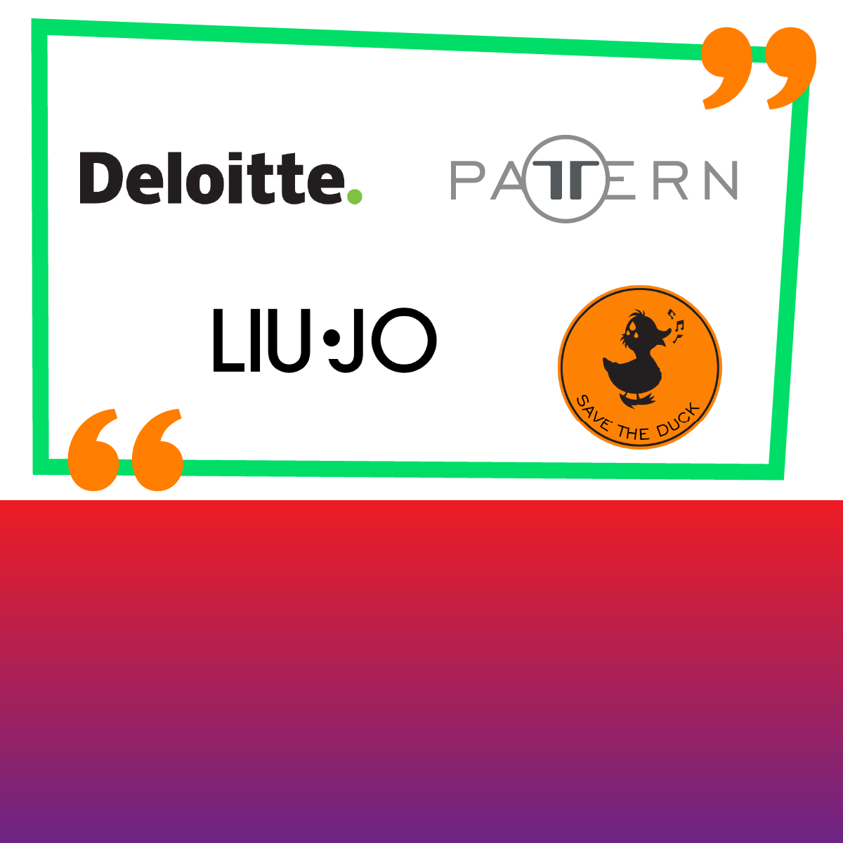 Save The Duck, Pattern Group e Liu Jo: innovazione e sostenibilità nel Fashion