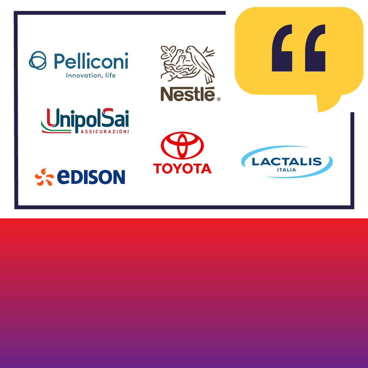 Nestlé, Toyota, Edison, Lactalis, UnipolSai, Pelliconi: innovation team promotori del cambiamento