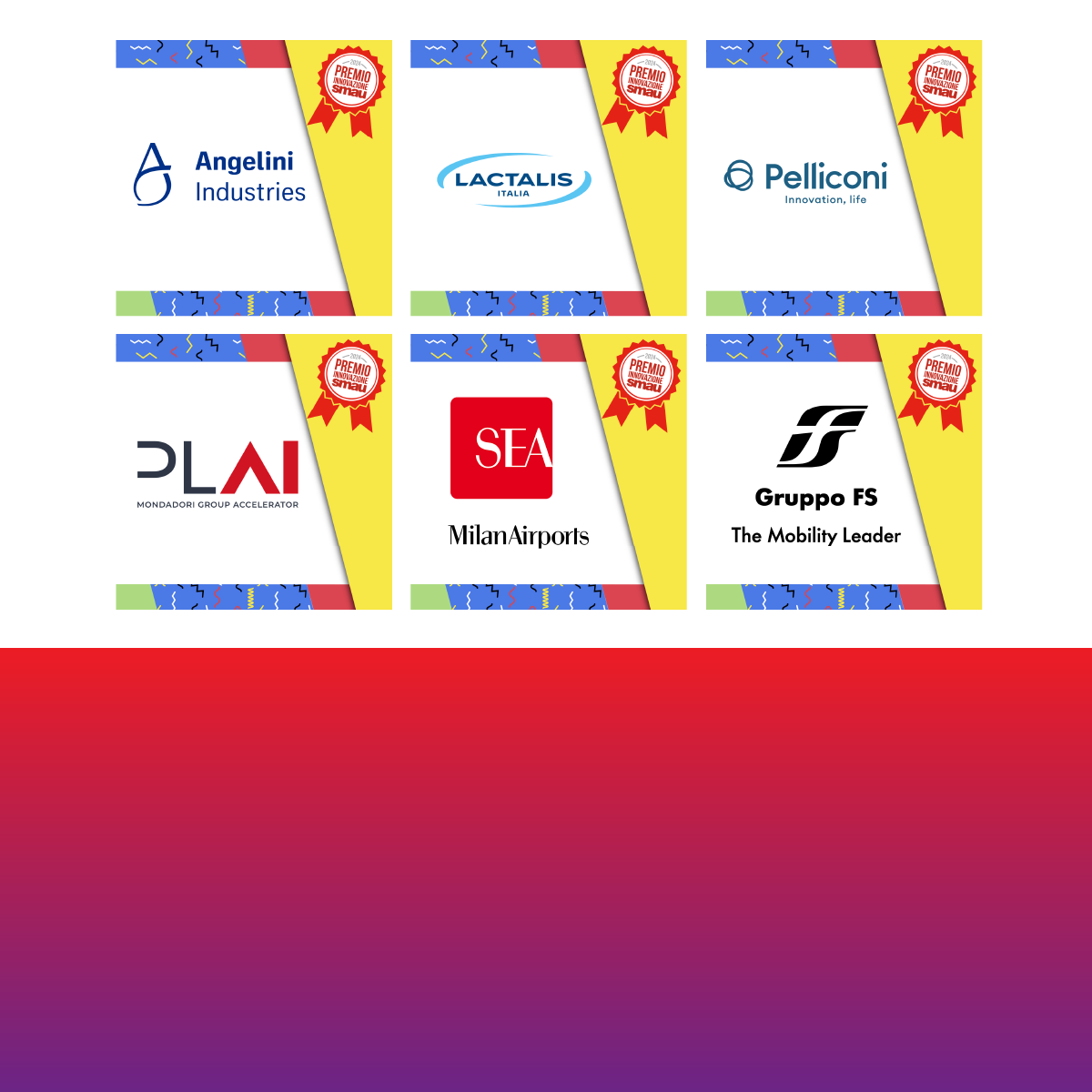 Angelini, Pelliconi, Lactalis, Mondadori, SEA Milan Airports, FS: innovare per ispirare 🏆