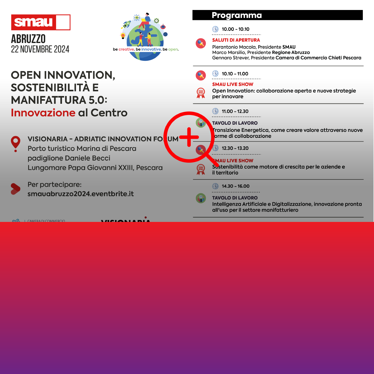 SMAU Abruzzo: Open Innovation, Sostenibilità e Impresa 5.0
