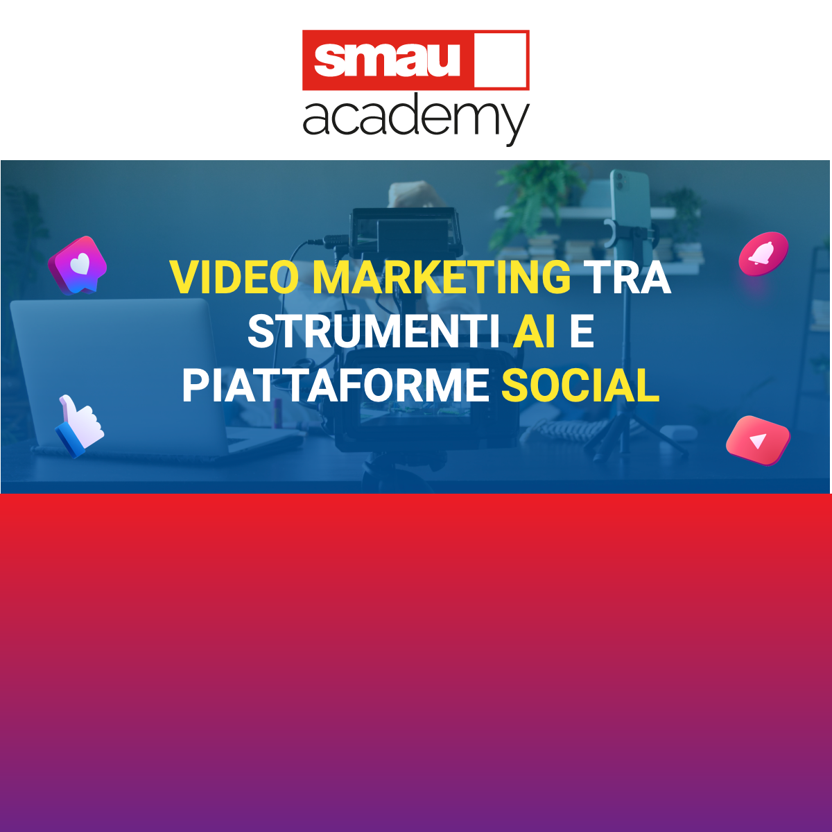 SMAU Academy: Video Marketing | Cultura Aziendale con gli OKR