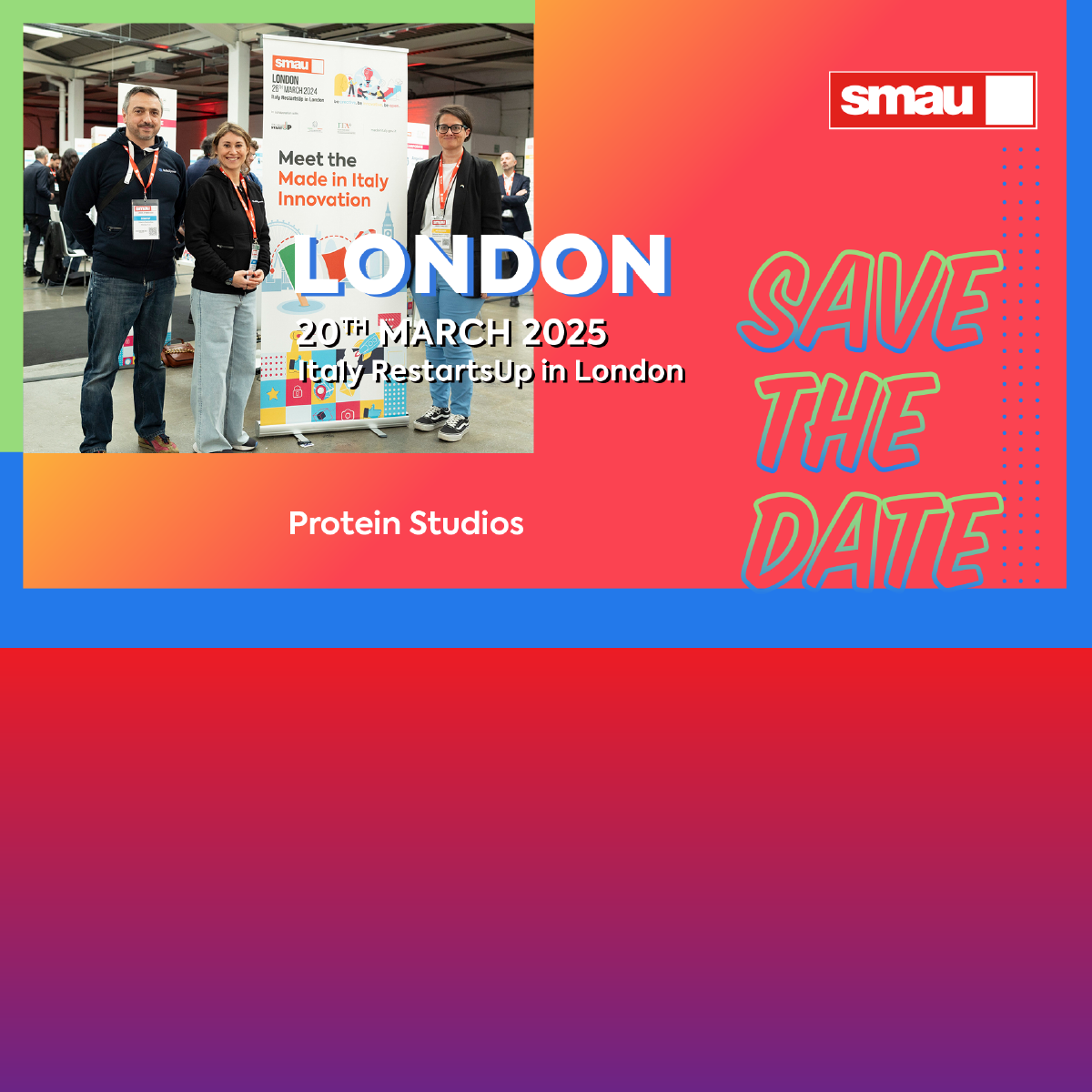 Save the date | 🇬🇧 SMAU London 2025: 🇮🇹 Meet the Made in Italy Innovation
