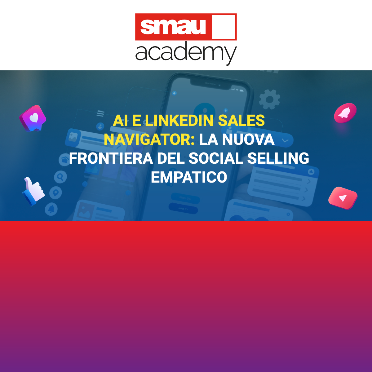 SMAU Academy: Social Selling Empatico | Social SEO E-commerce