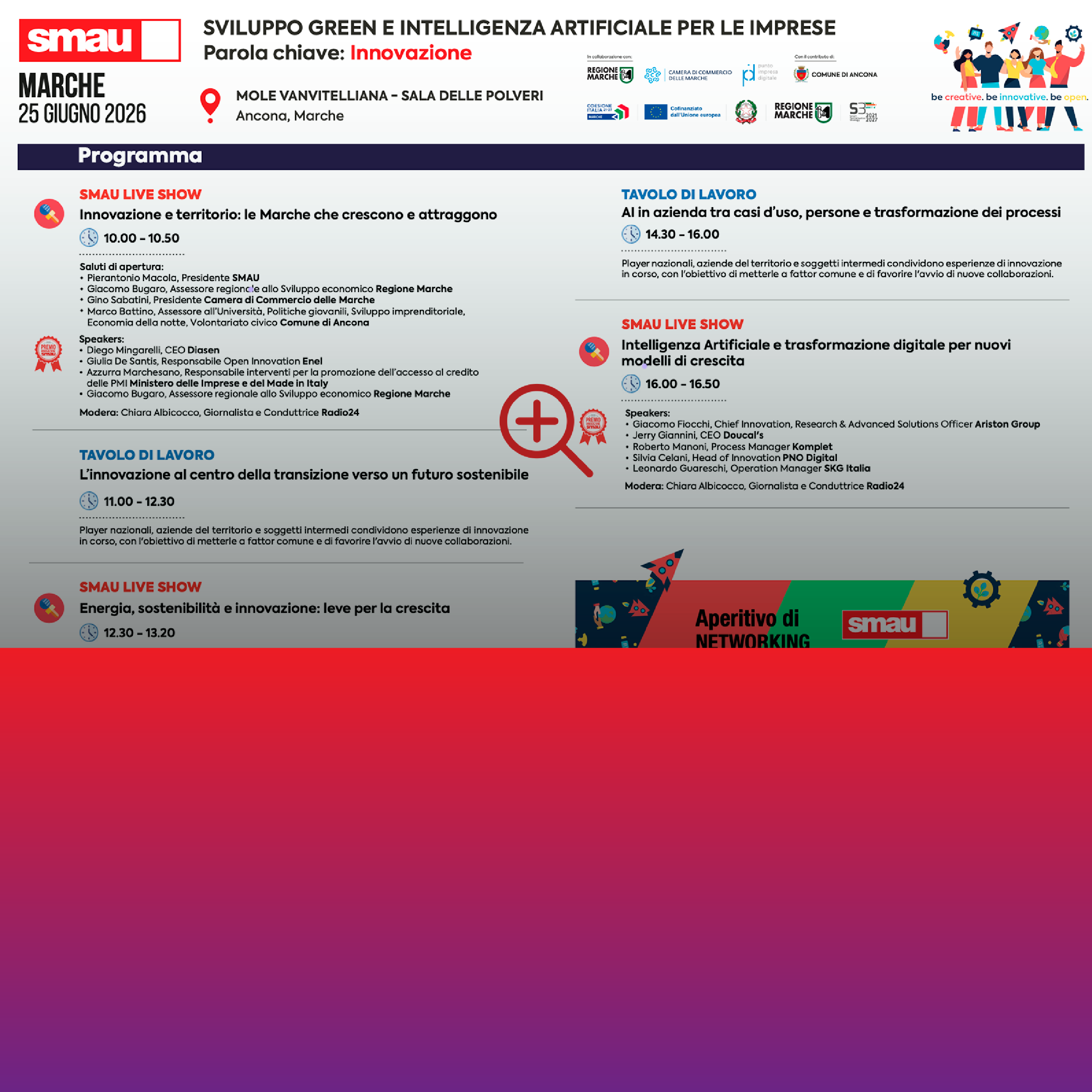 Sostenibilità, Digitalizzazione, AI e Open Innovation al centro di SMAU Marche