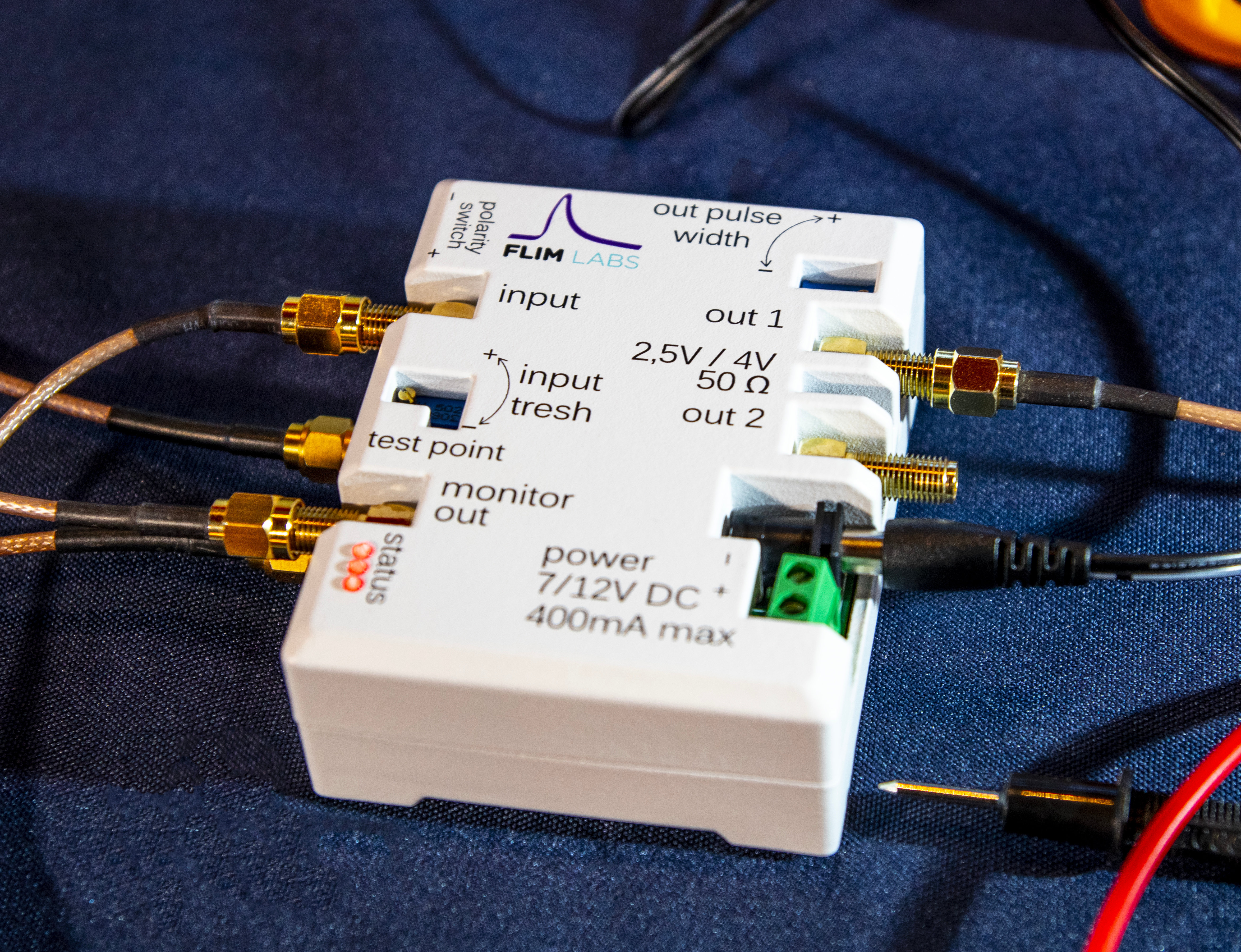 Portable FLIM instrumentation