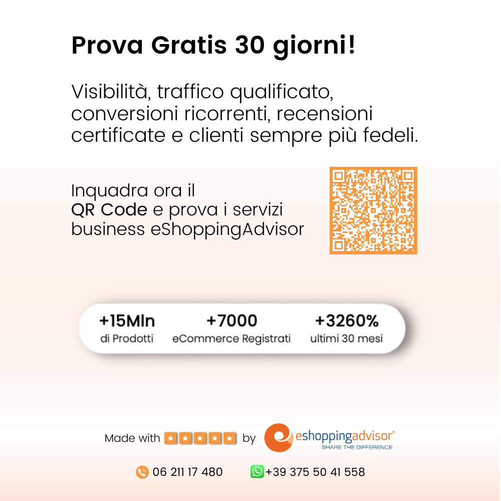 Raccolta automatica, gestione e analisi recensioni certificate: Prova Gratis di 30 giorni