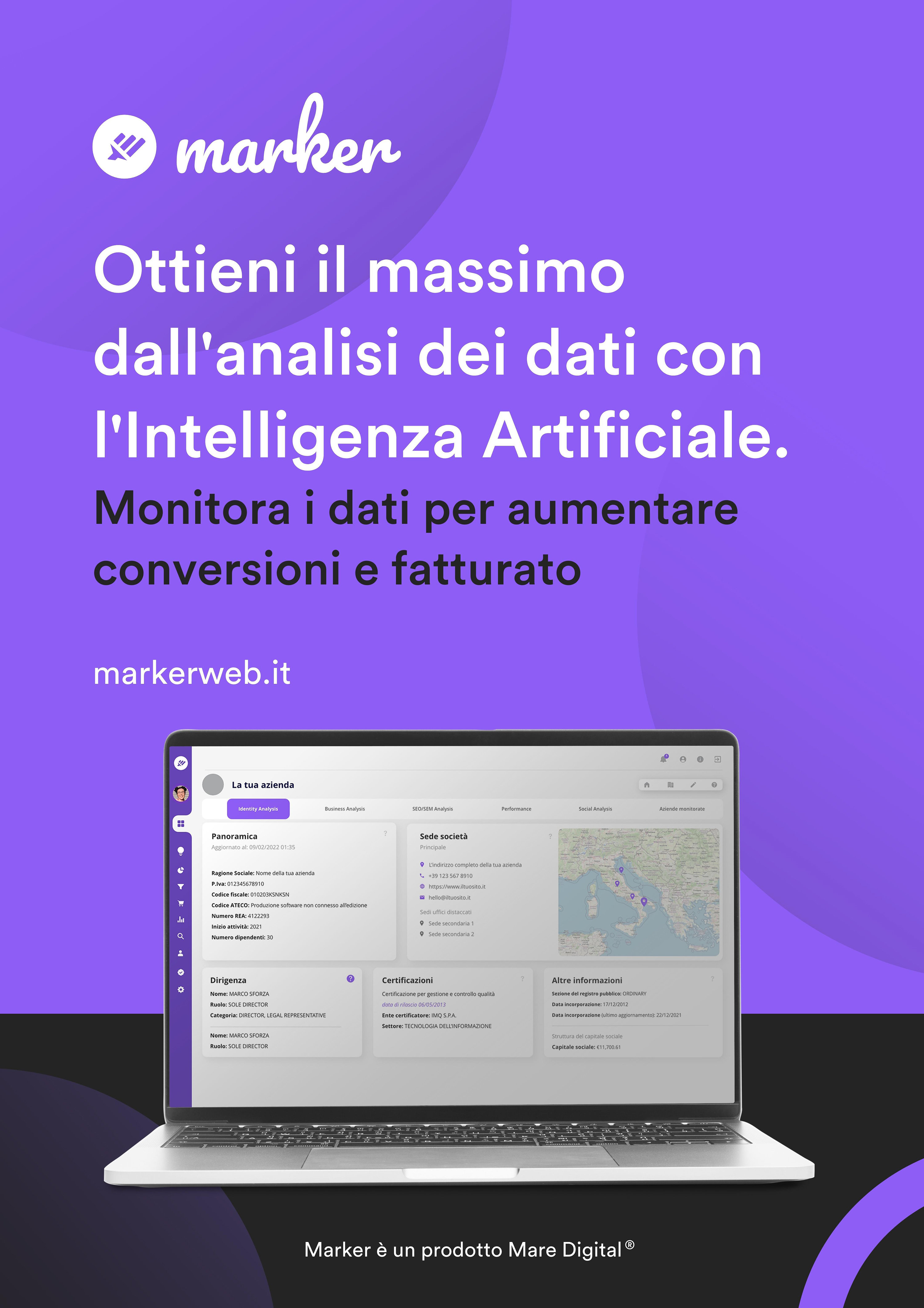 Marker - Ottieni il massimo dall'analisi dei dati con l'AI