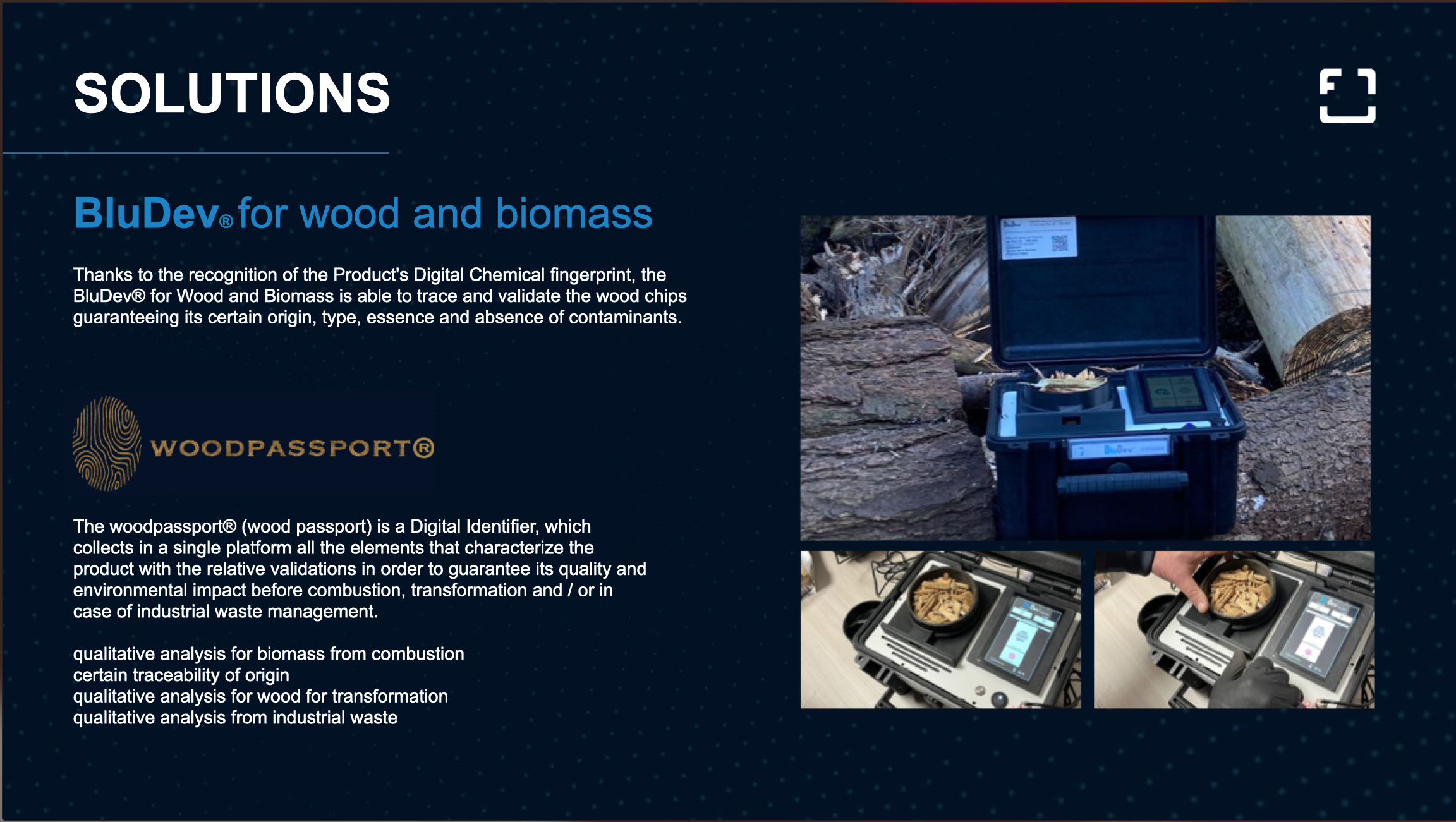 BluDev & woodpassport | the way to trace wood and biomass