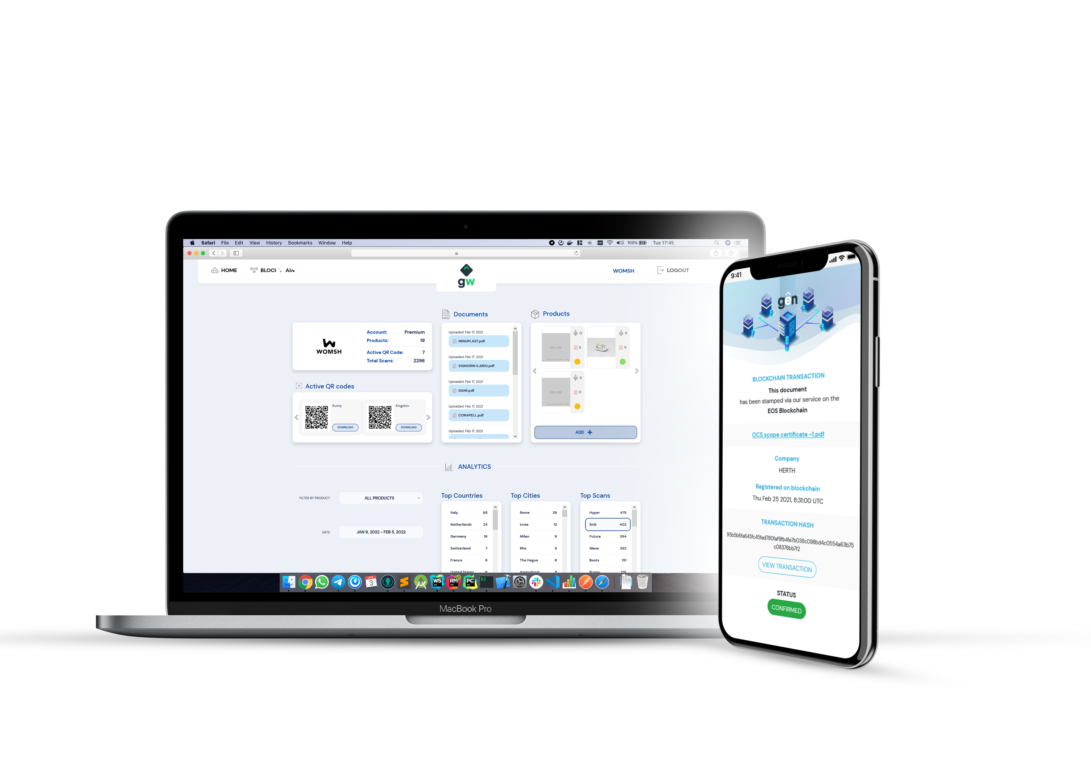 GEN Blockchain Platform - Servizio SAAS