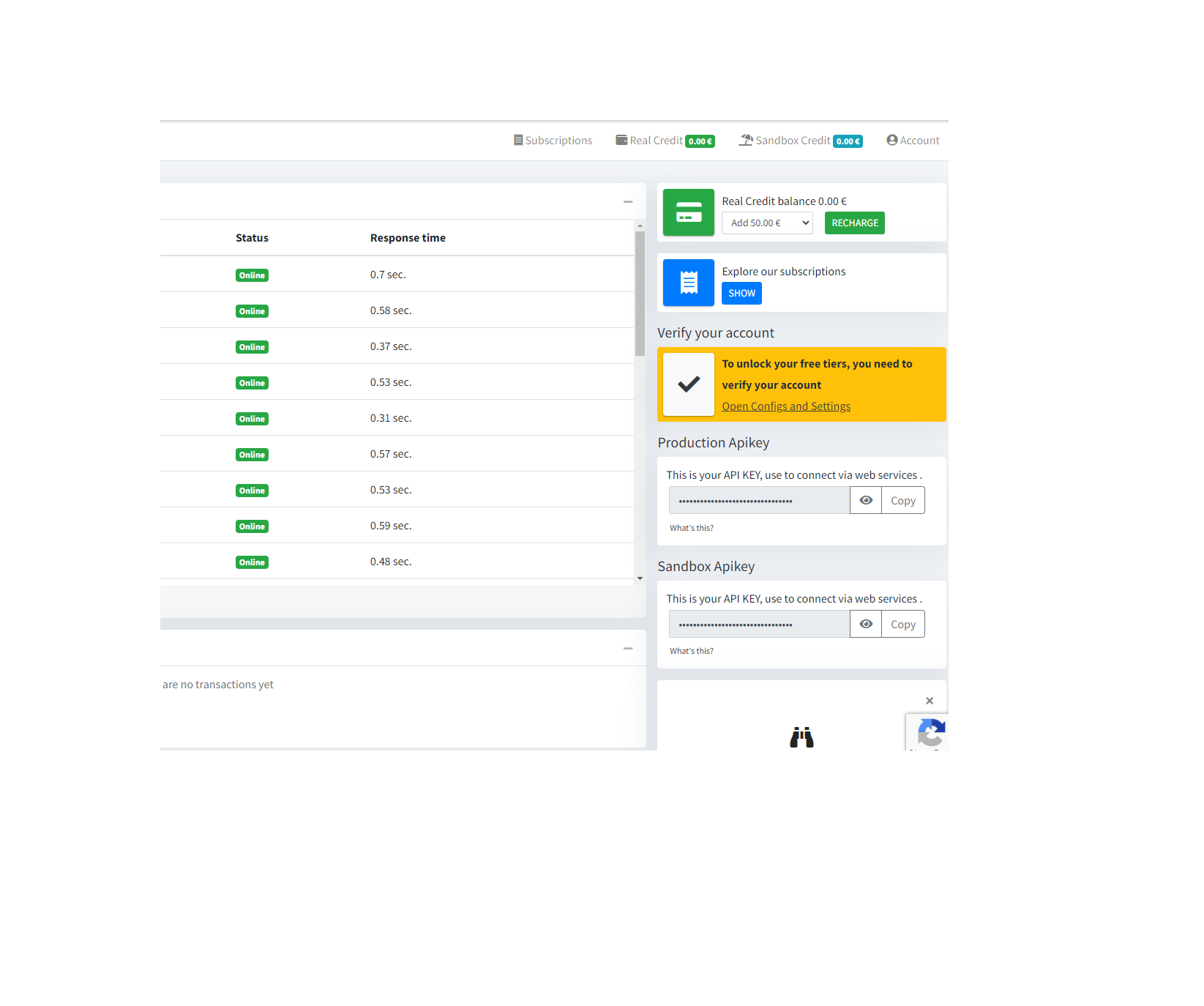 ACCEDI A SERVIZI GRATUITI DOPO LA VERIFICA 2FV