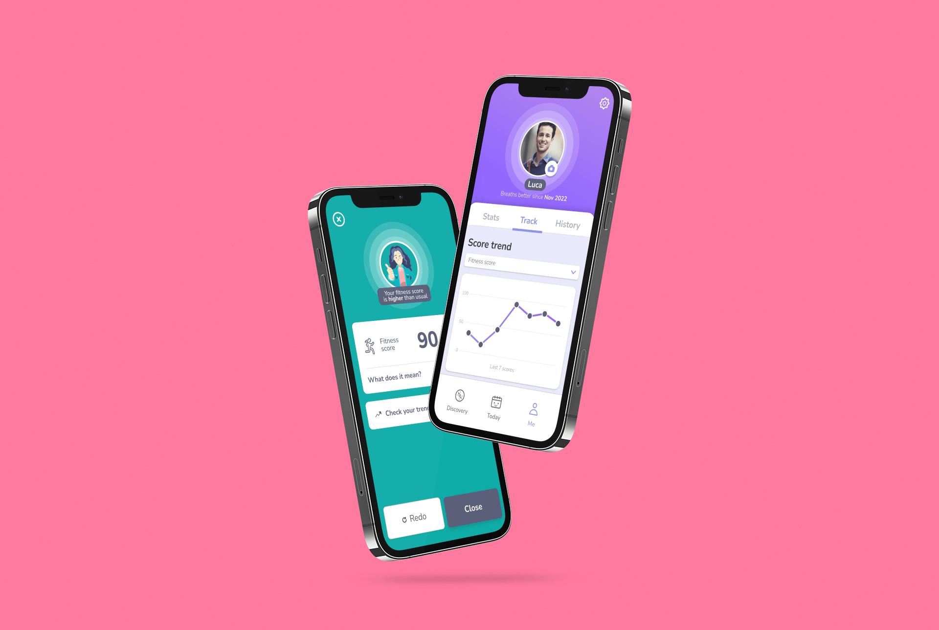 THE CARDIORESPIRATORY SCORE. Access health risk of all your members during onboarding.