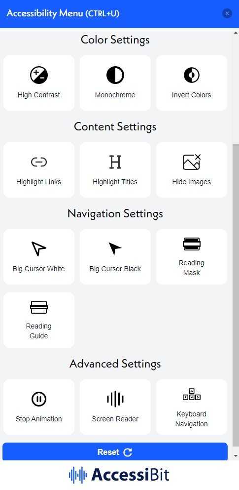 Accessibility Widget