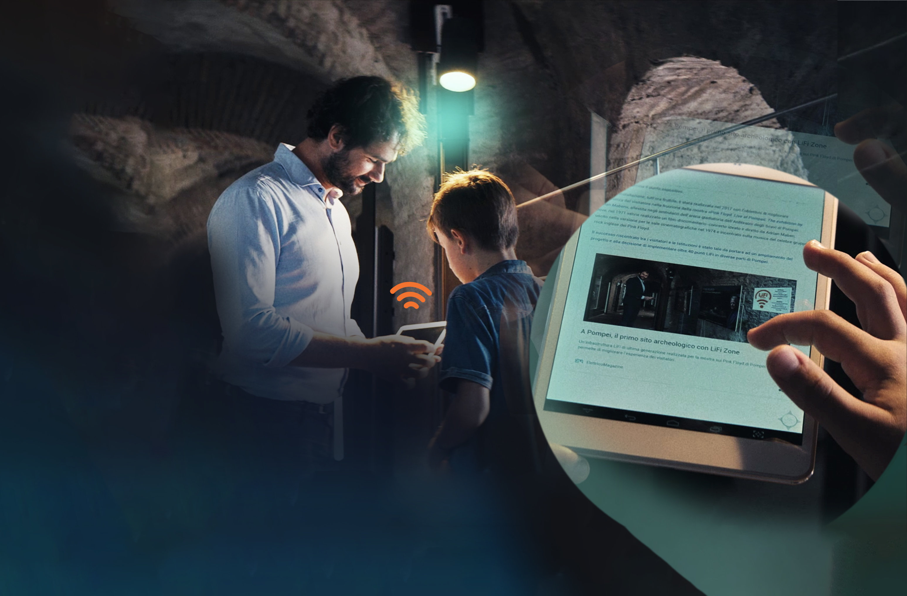 LIFI GEOLOCATION - Rendere ogni lampada una fonte di servizi