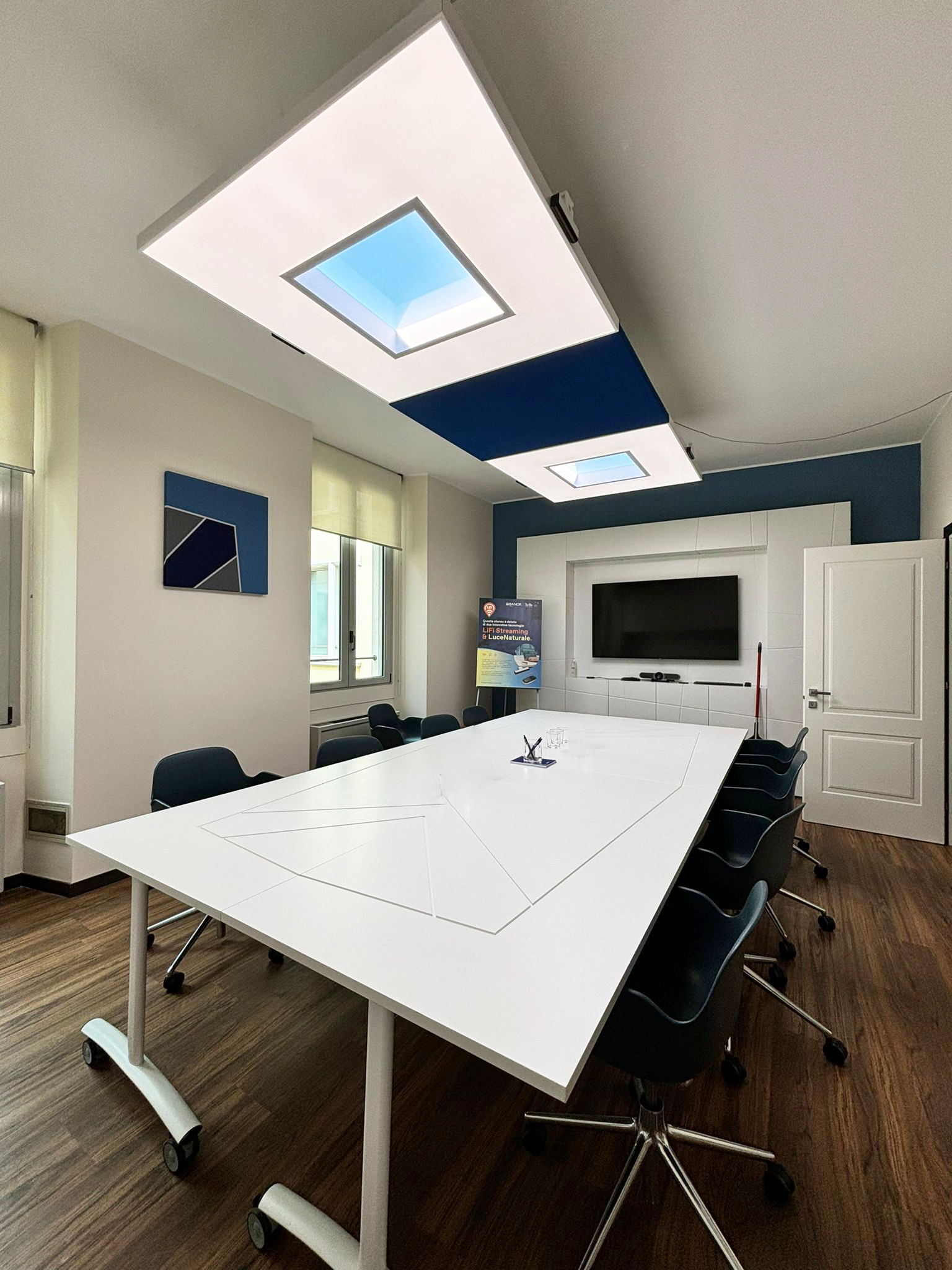 LUCE NATURALE E LIFI STREAMING  - Soluzione di illuminazione e connettività ad alto valore aggiunto