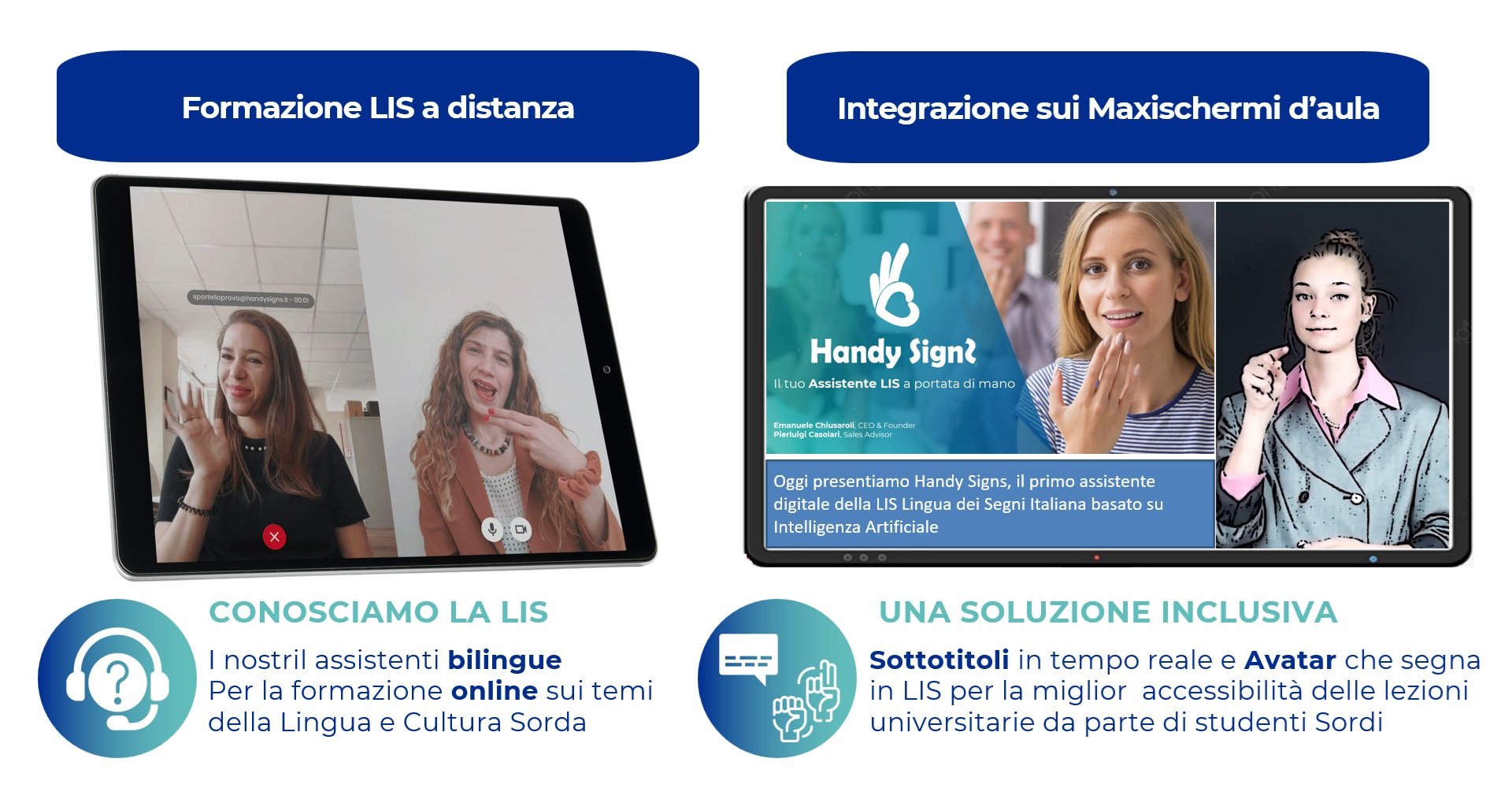 Handy Signs: soluzioni di inclusione a progetto