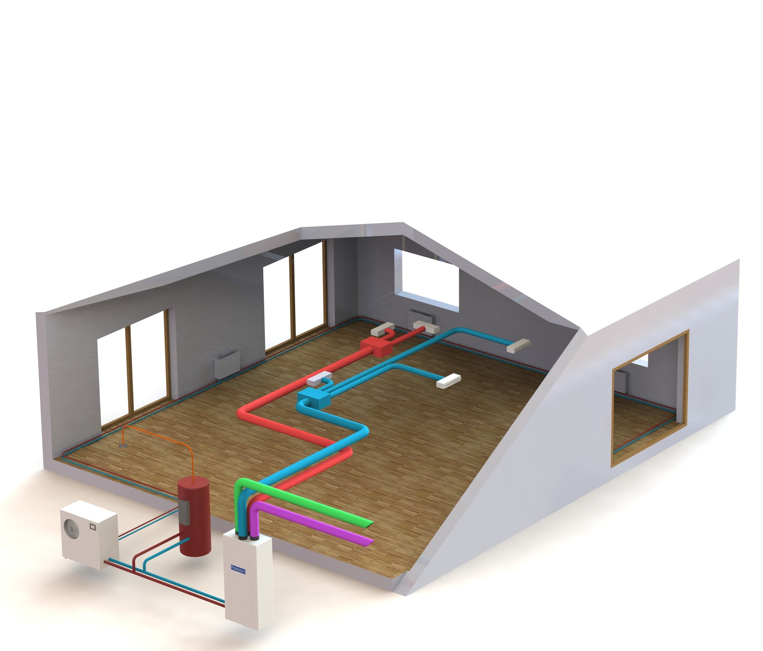 Freescoo 3.0 VMC for residential ventilation applications