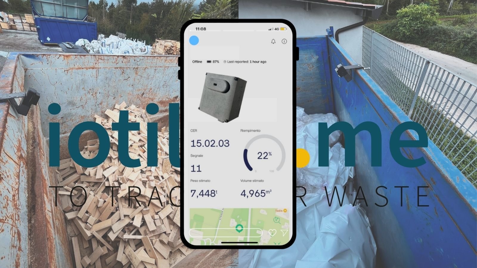 iotilize.me - SaaS IoT-based per ottimizzare la logistica nel waste management con tecnologie data-driven