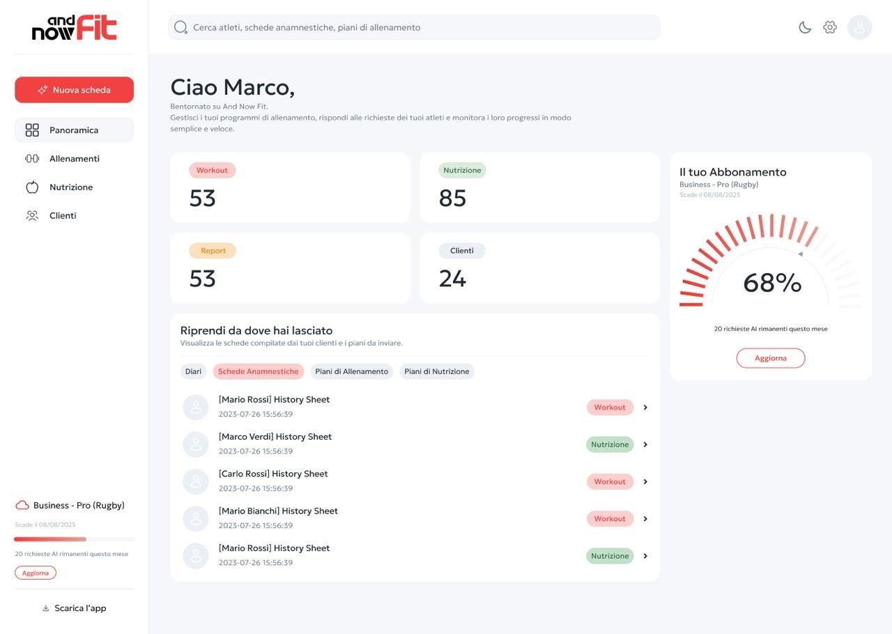 ANDNOWFIT: AI innovation that combines technology and human expertise for holistic well-being