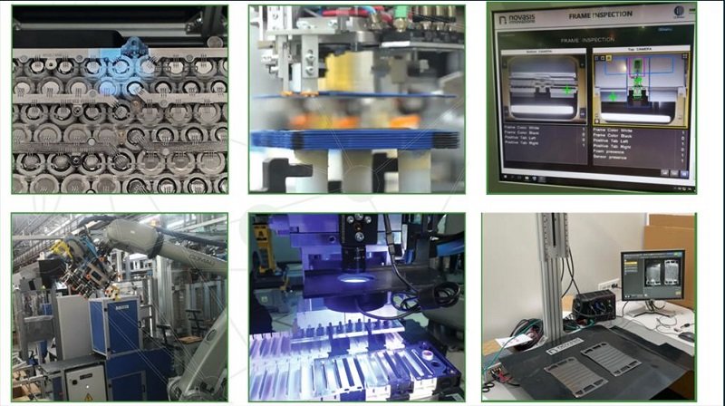 Sistemi di visione artificiale dedicati alla produzione di pacchi batteria e fuel cell