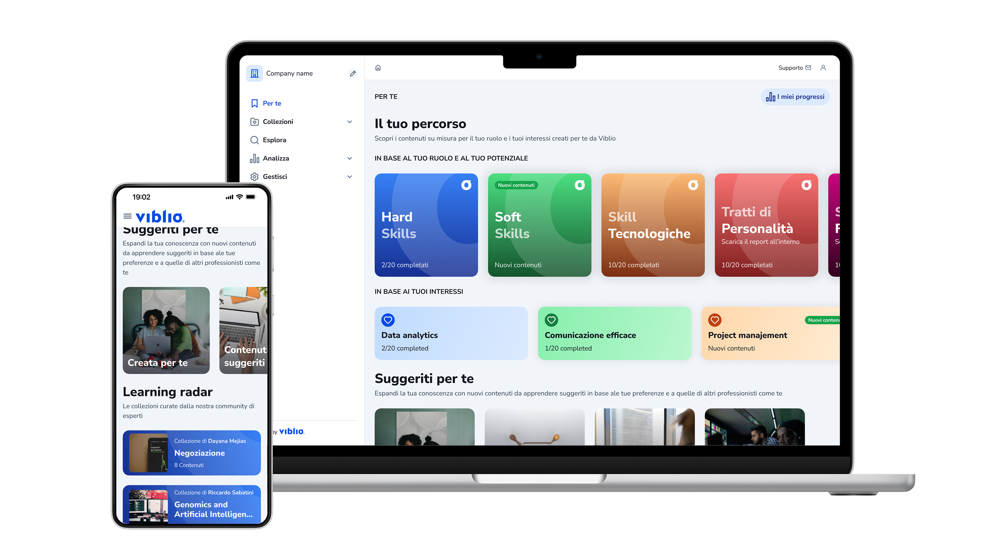 Viblio – Il tuo mentore digitale per l’up-skilling e il re-skilling