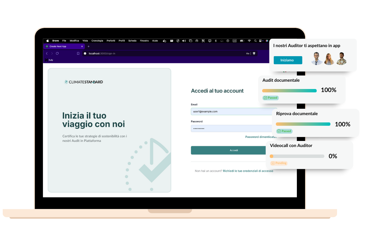 Audit platform for 3rd party audits and internal audits