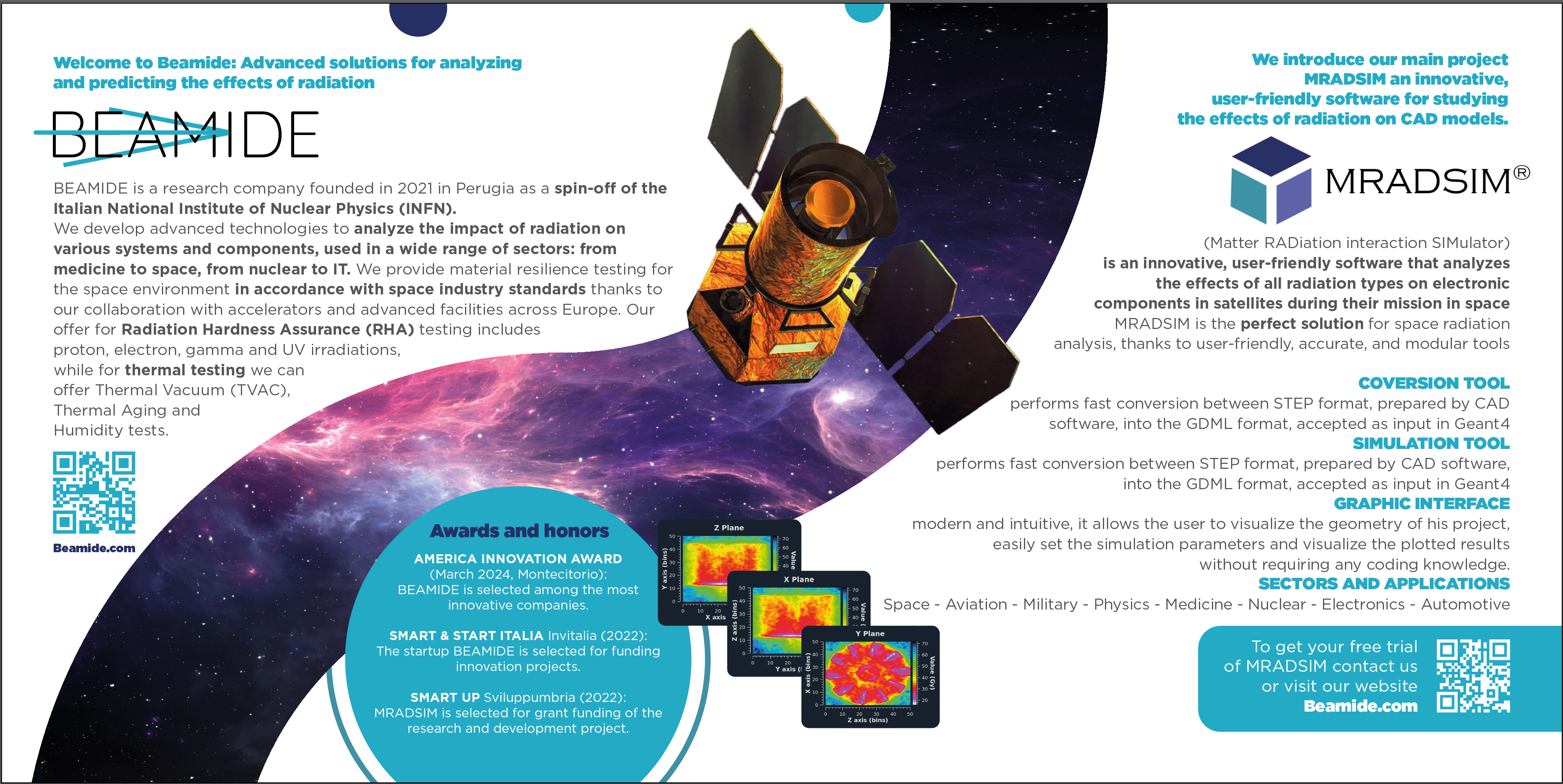 MRADSIM – Advanced software for radiation simulation
