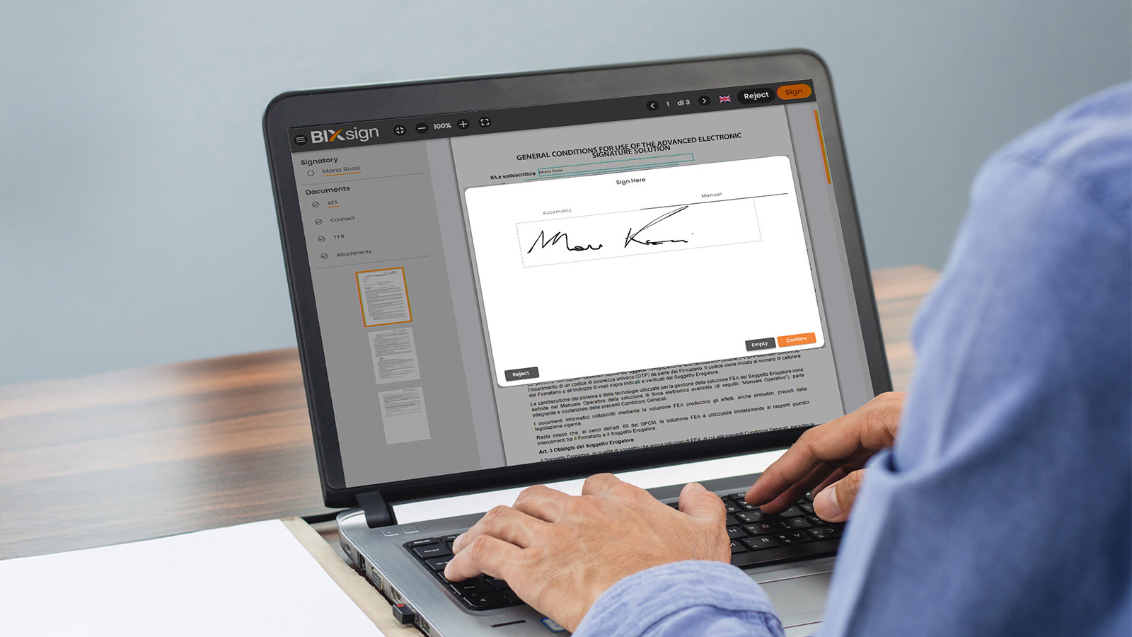 Electronic Signature service and Ready-to-Use solution