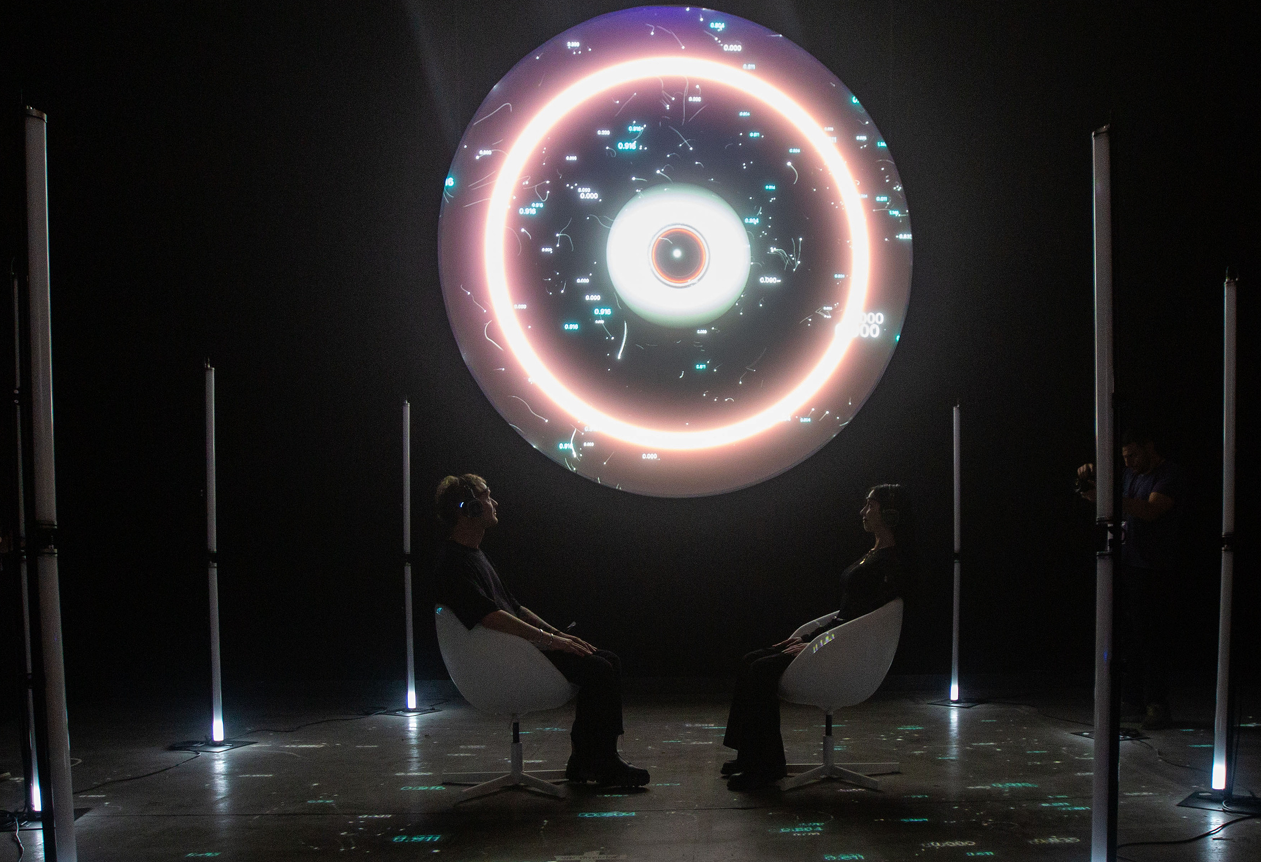 Brain activities in immersive environments