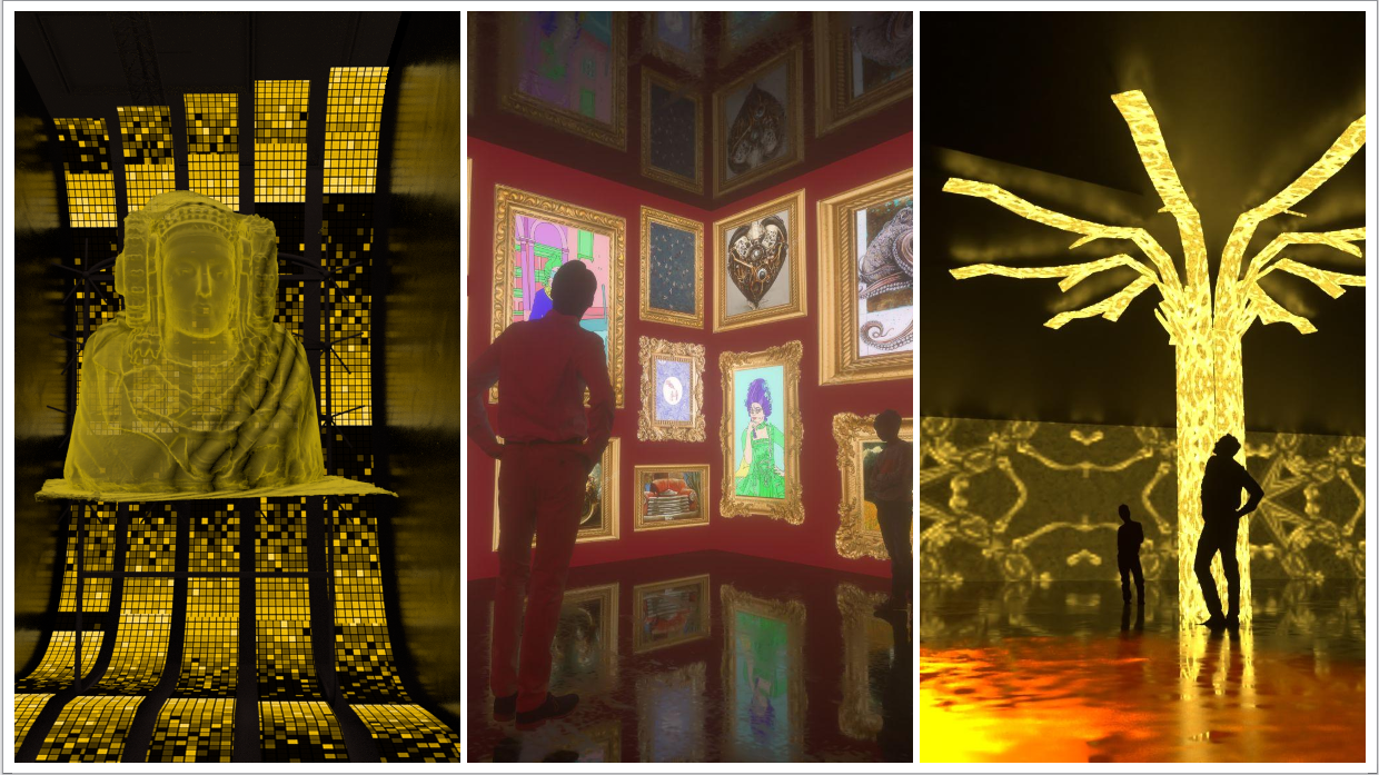 Immersive storytelling &  interactive rooms