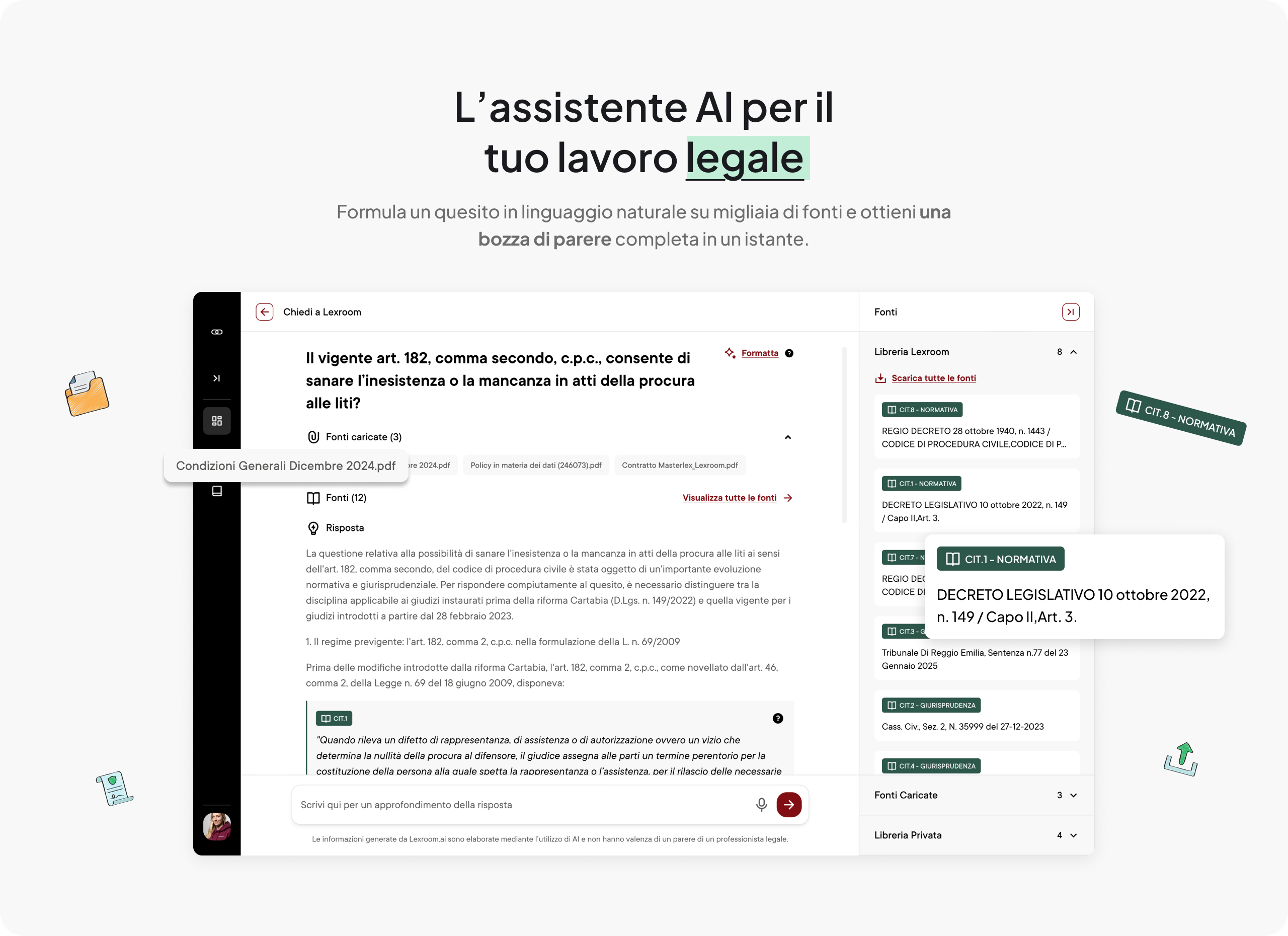 Lexroom.ai – Il più avanzato assistente AI per i professionisti legali