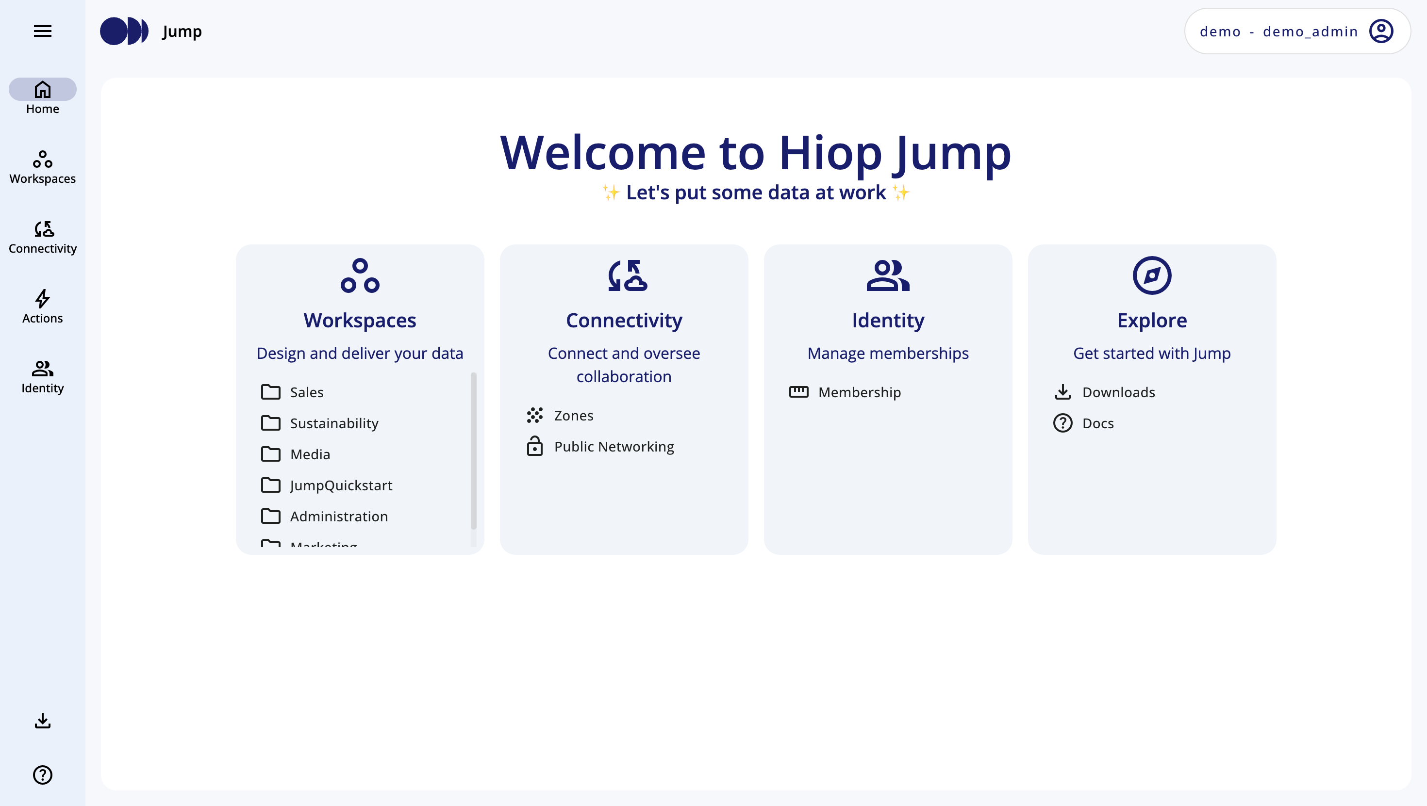 Scopri la data logistics: Jump