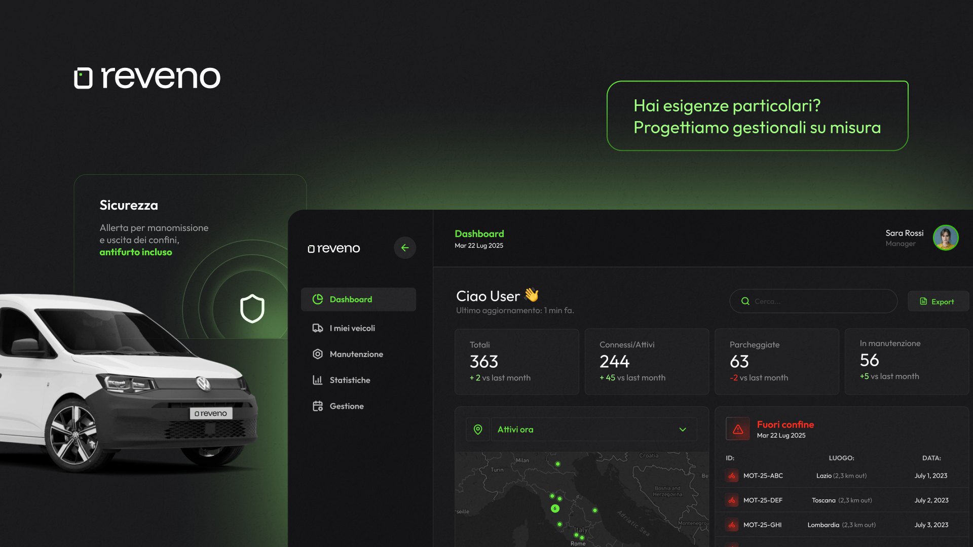 Reveno GPS – Fleet Management