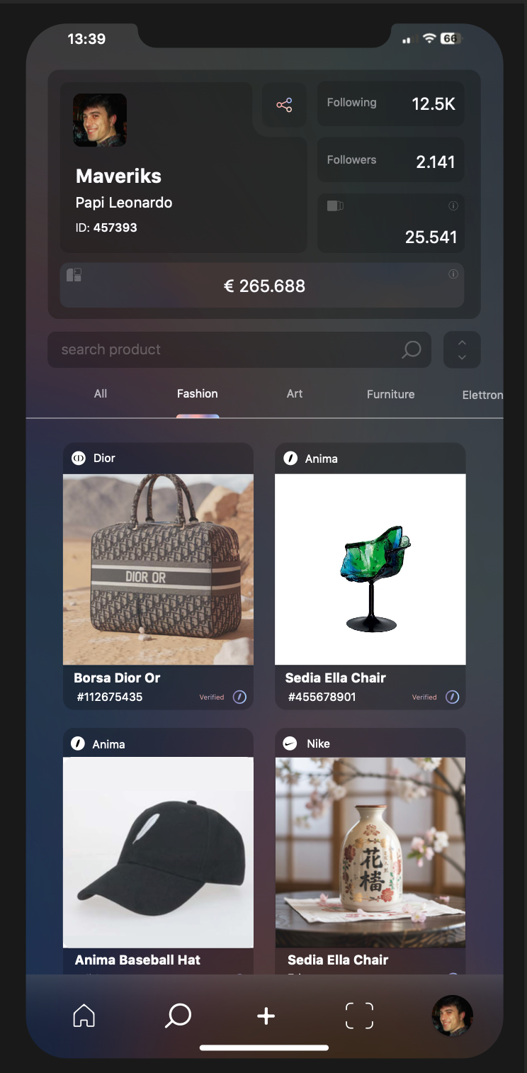 ANM Wallet: Portafoglio digitale per i Digital product Passport