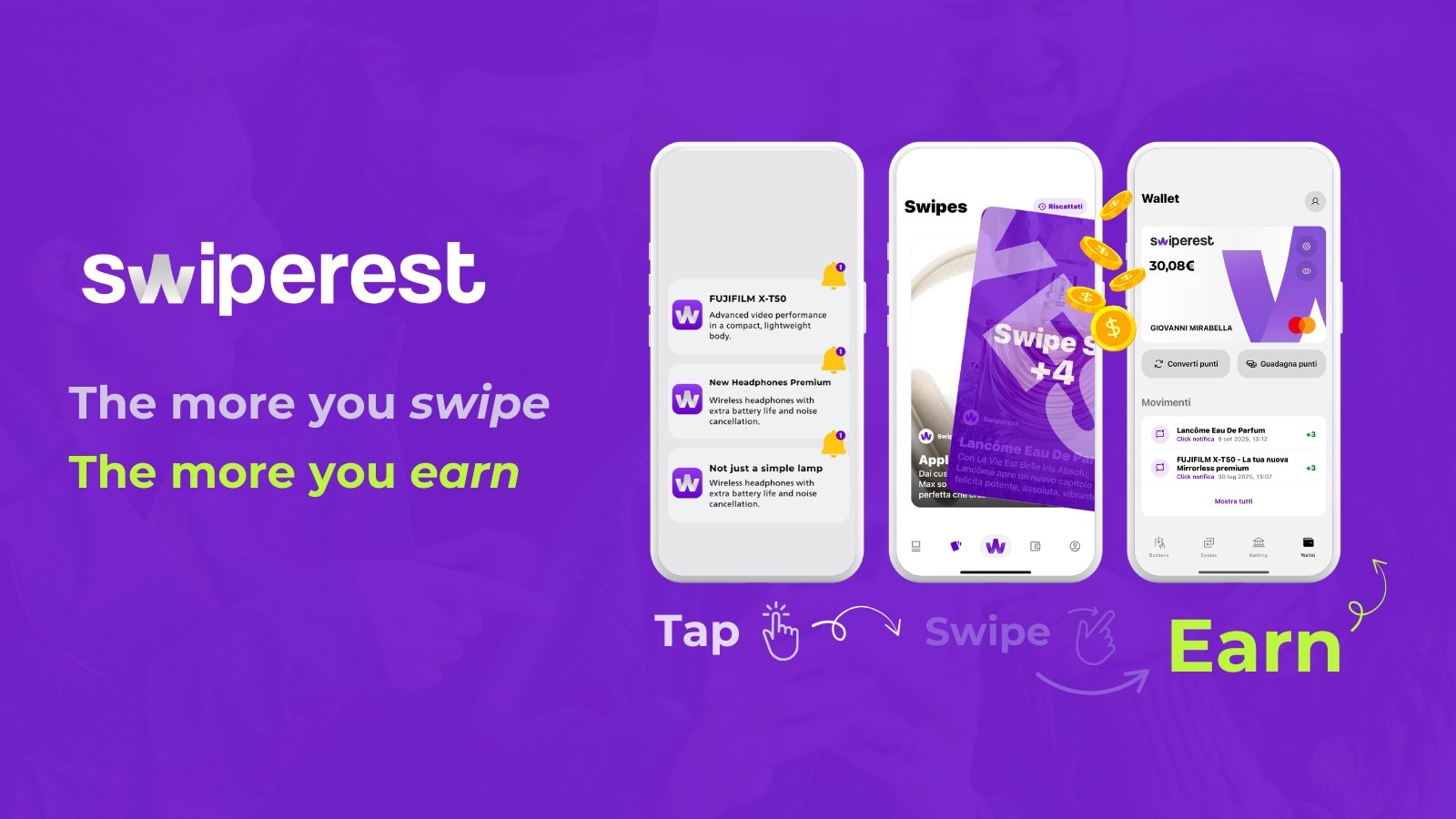 Swiperest App Mobile