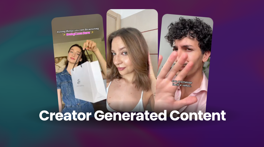 Creator Generated Content