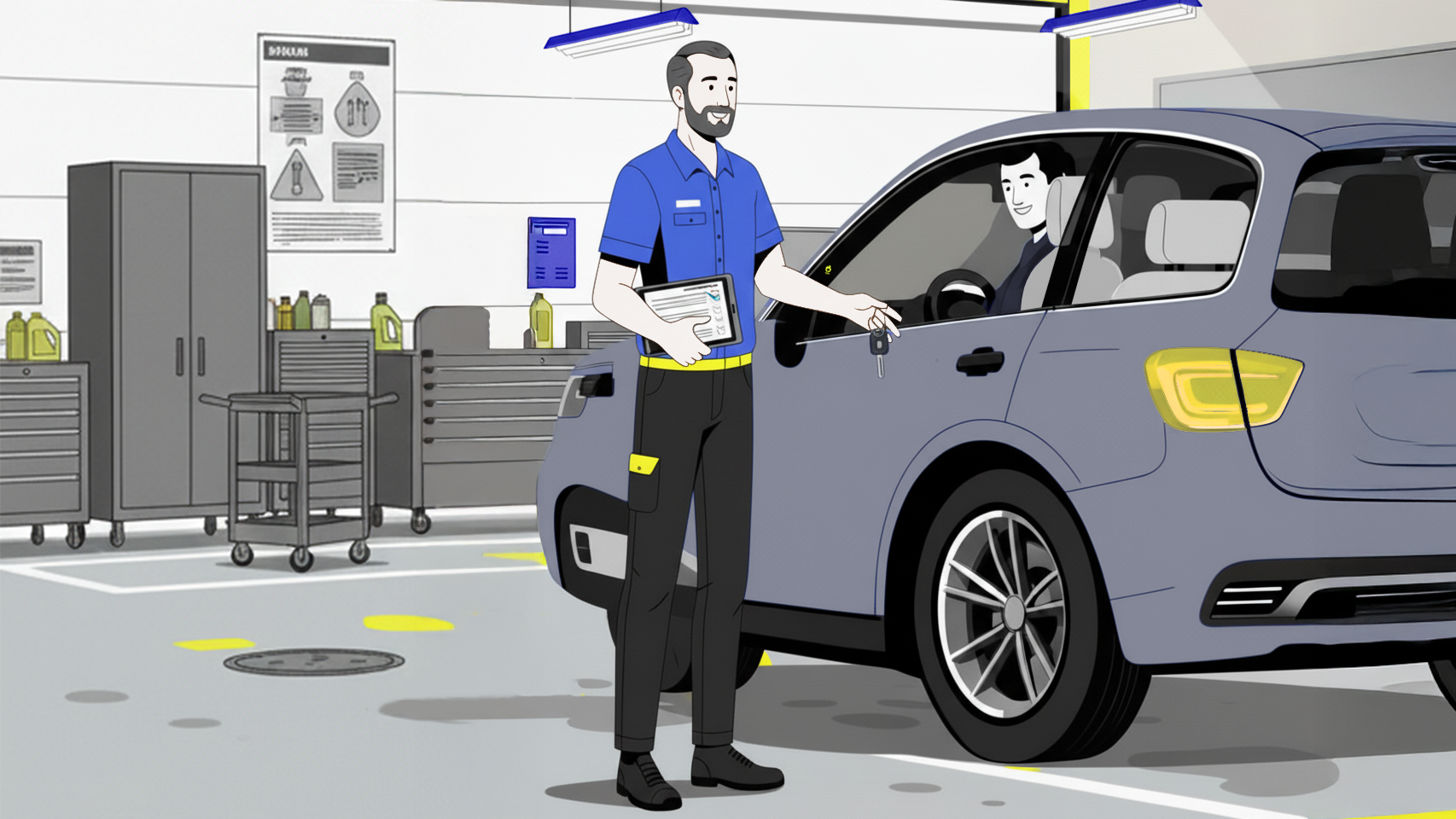 Servizi per l’automotive – Ritiro e riconsegna veicoli