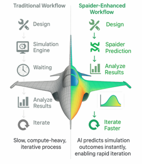 Spaider-AI is an artificial intelligence platform specifically designed for companies that manage CFD, FEM, or multiphysics simulations in-house 