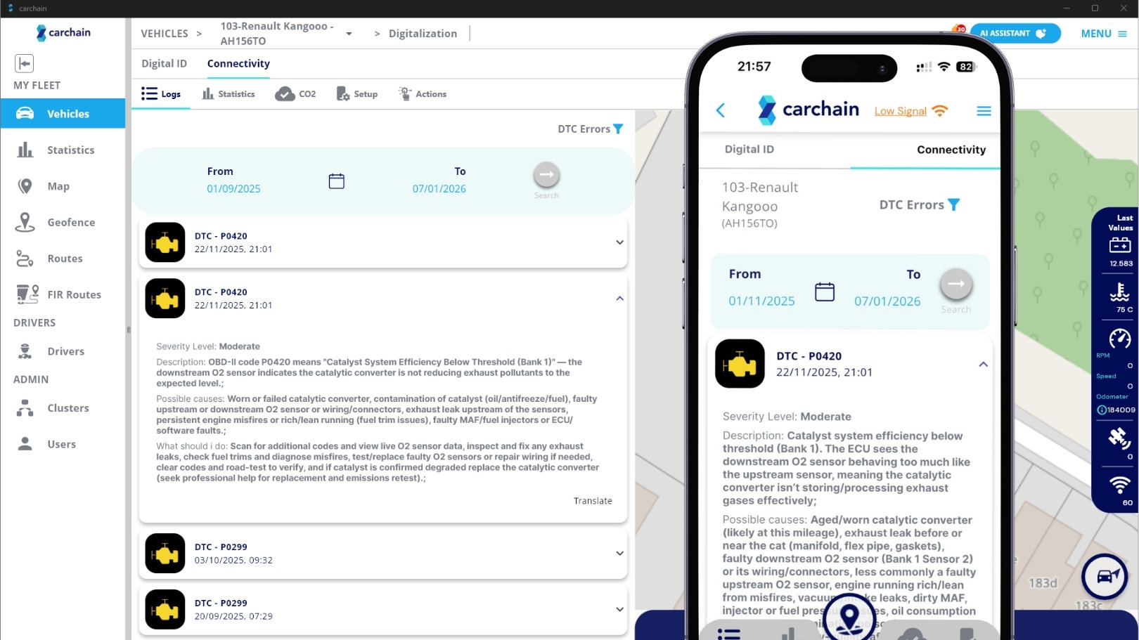 AI-powered Fleet Platform