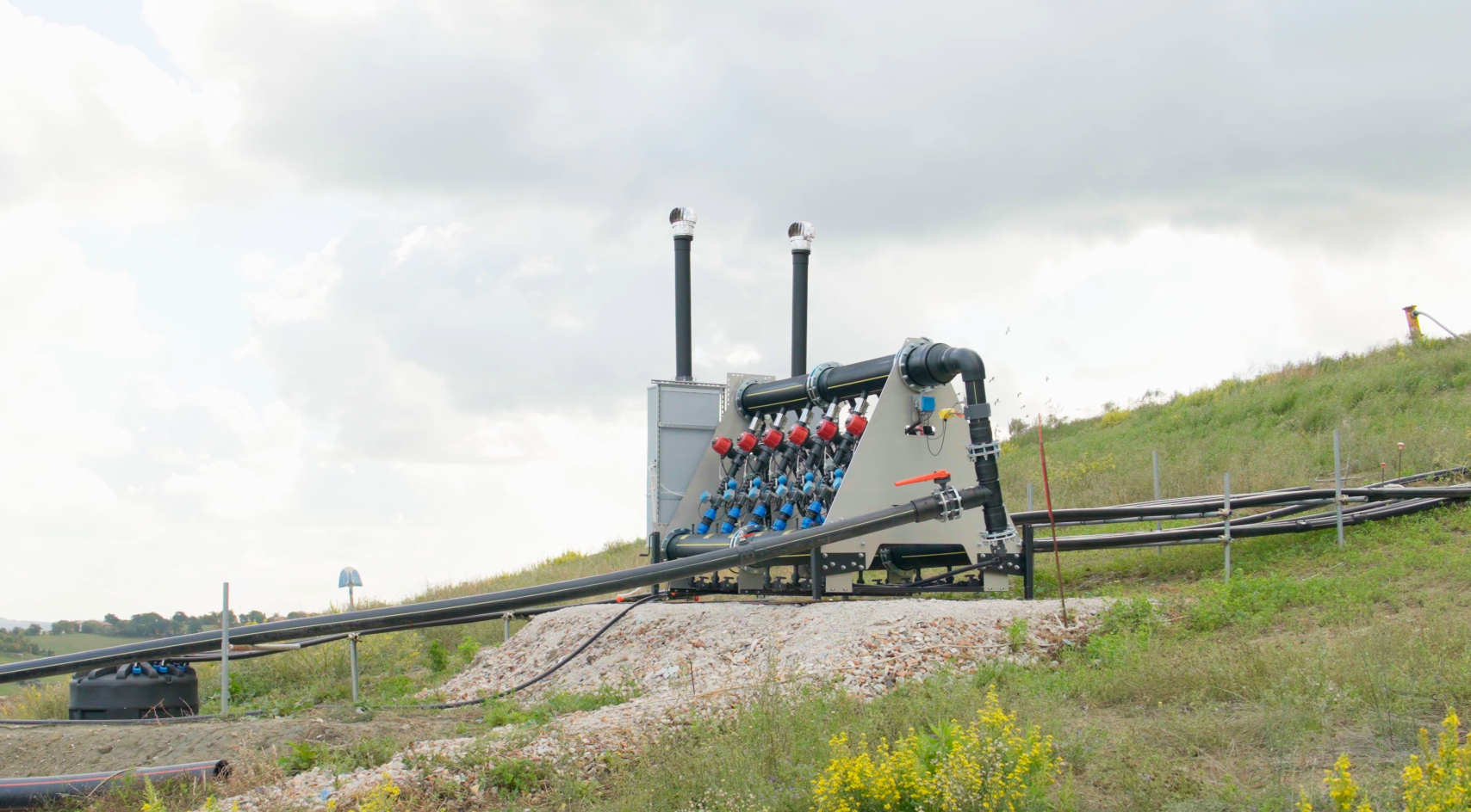 Gas Stabilizer: innovative automatic adjustment system for the collection of biogas LFG