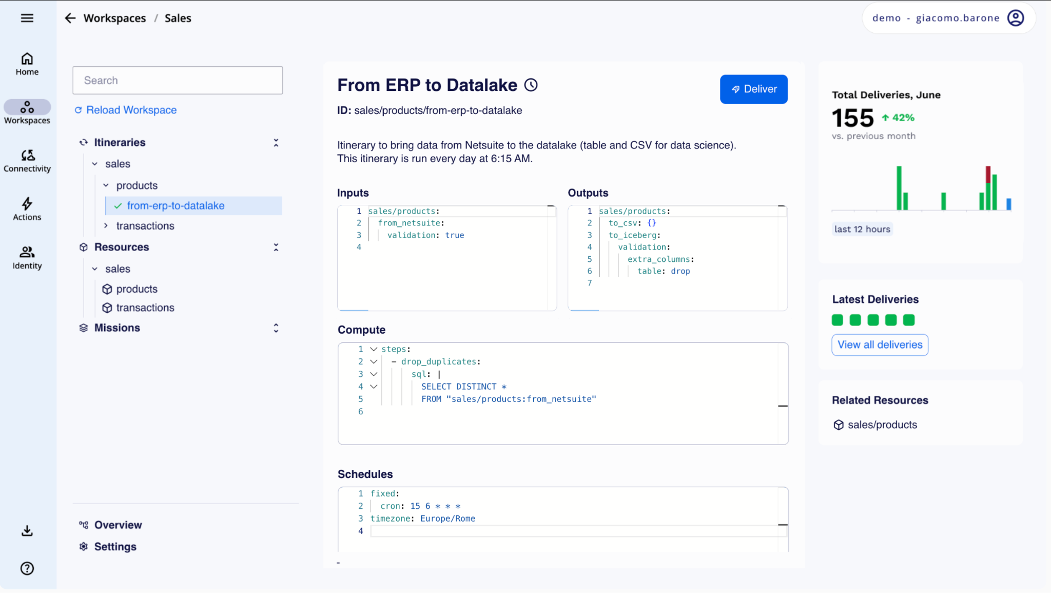 Hiop Jump - Data Logistics platform