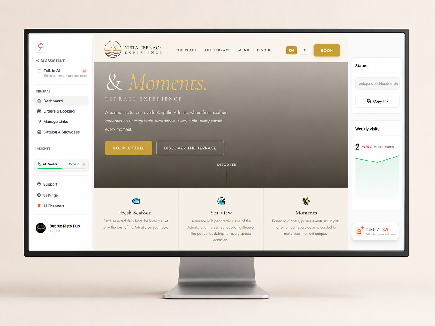 Popup Business AI