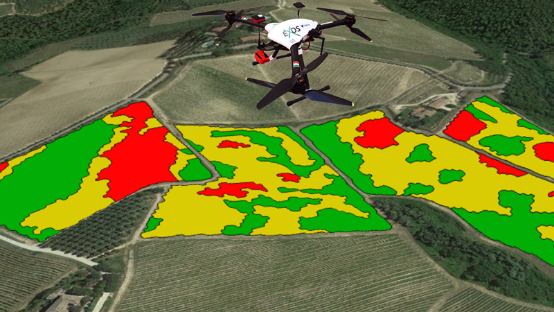 iDrone - Rilievi e trattamenti aerei per l'agricoltura di precisione