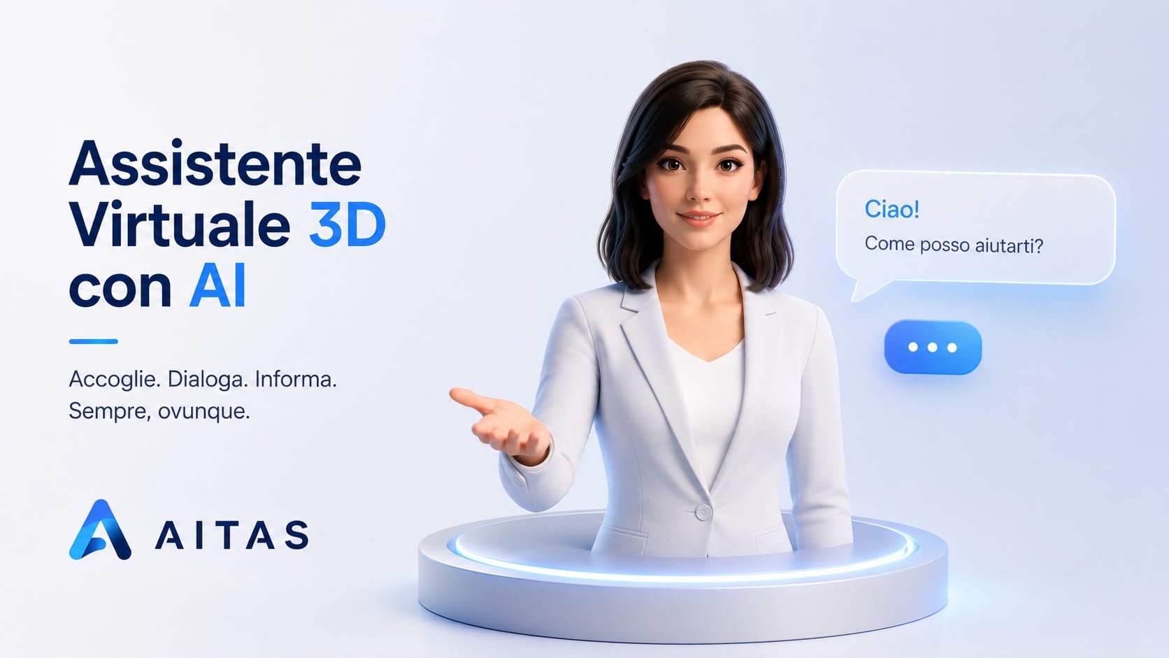 UnixAV 3D: assistente virtuale AI