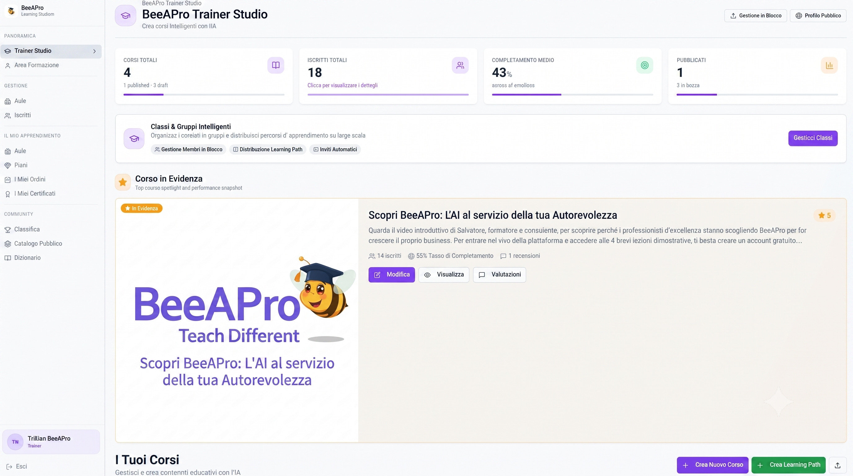 BeeAPro Trainer Studio
