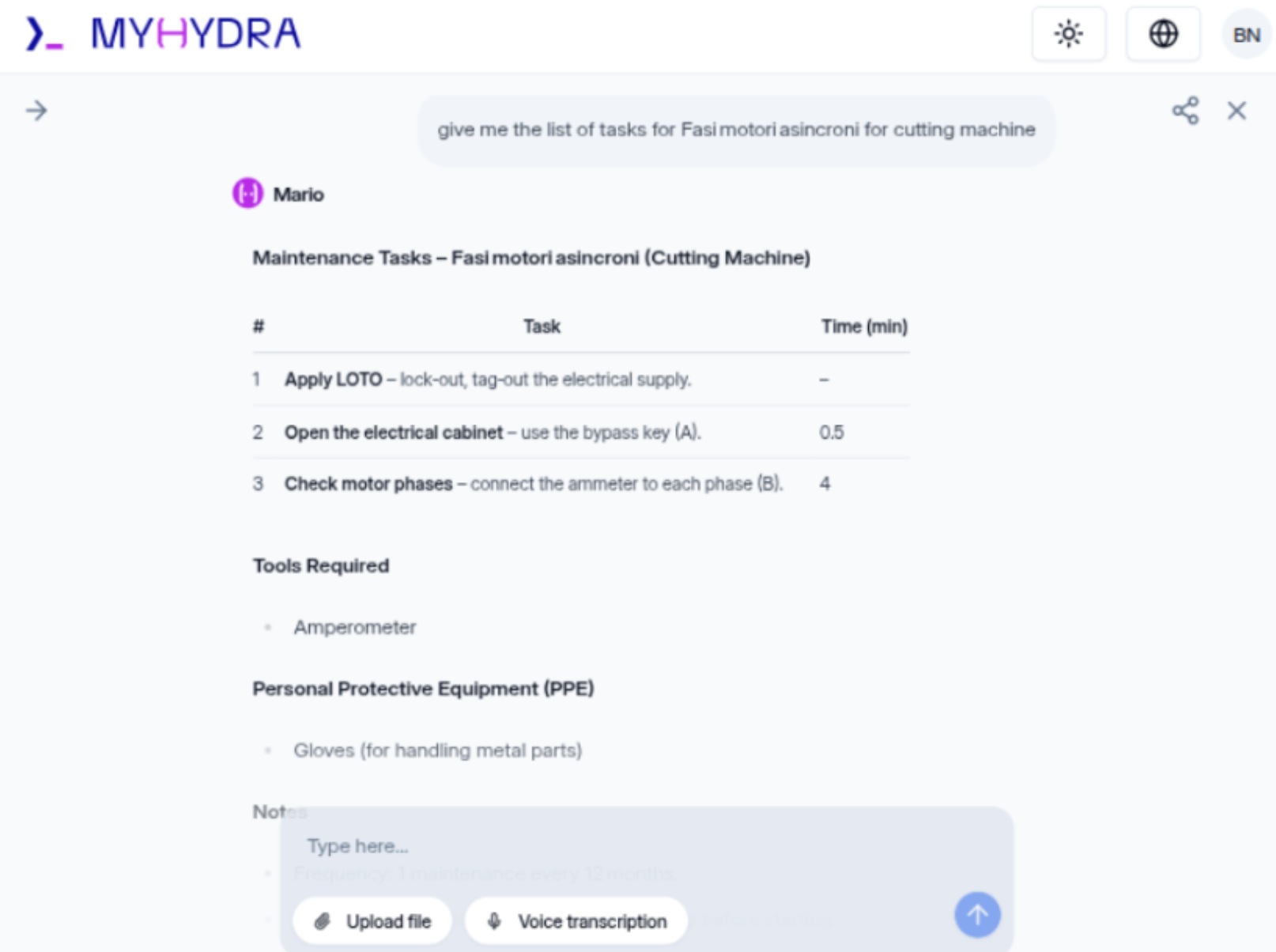 MyHydra - AI generativa